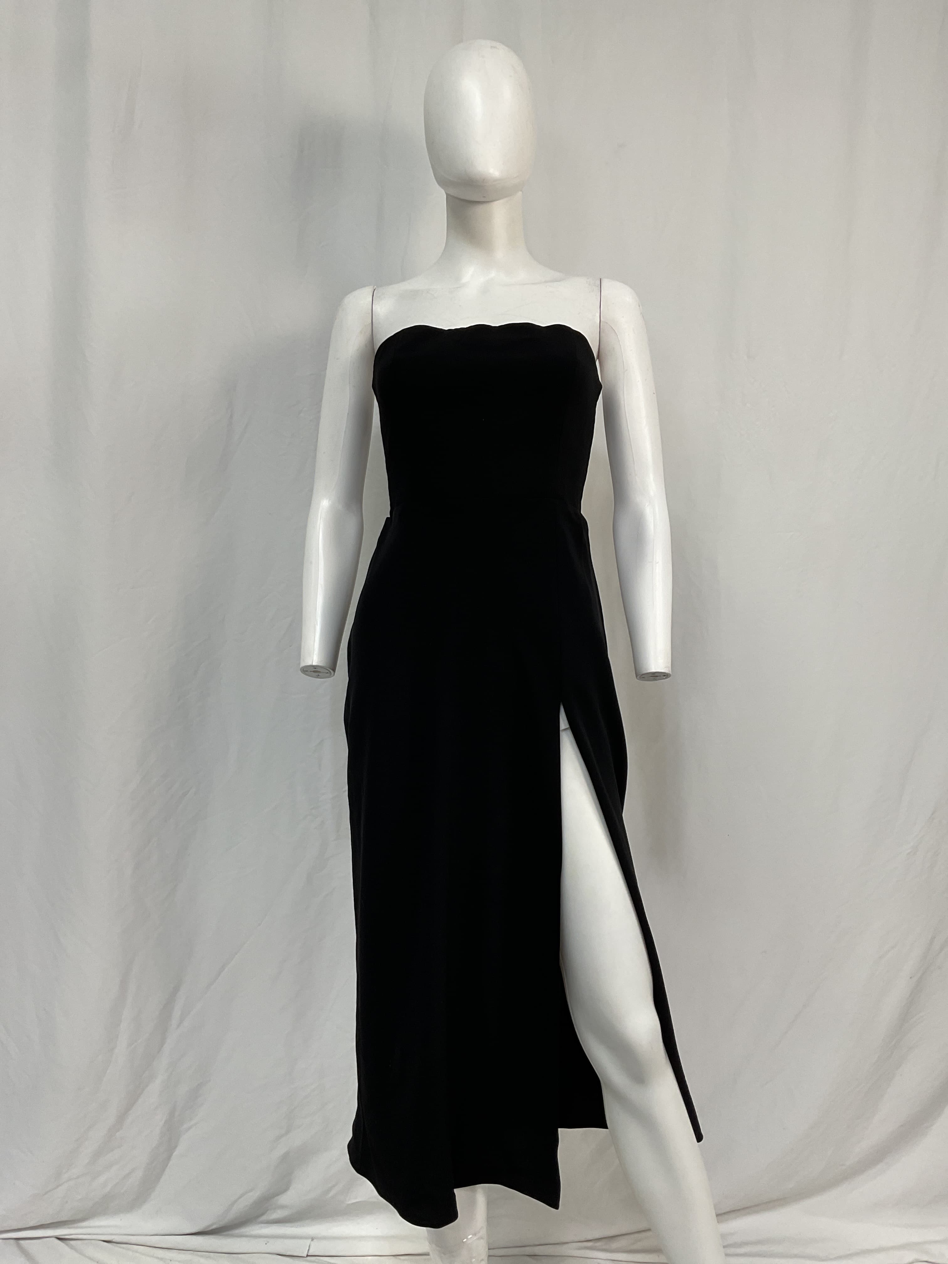 Mandy Midi Dress In Black - Image 3