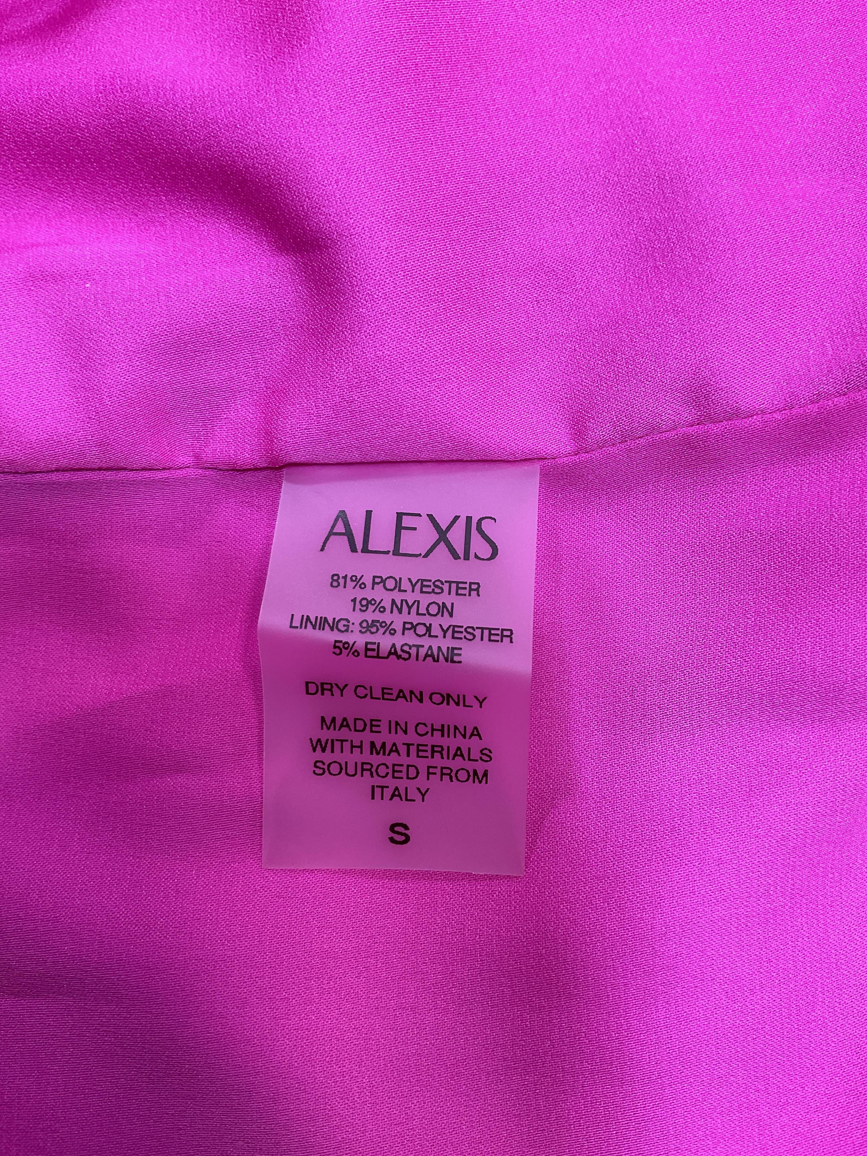 Arie Dress In Fuchsia - Image 4