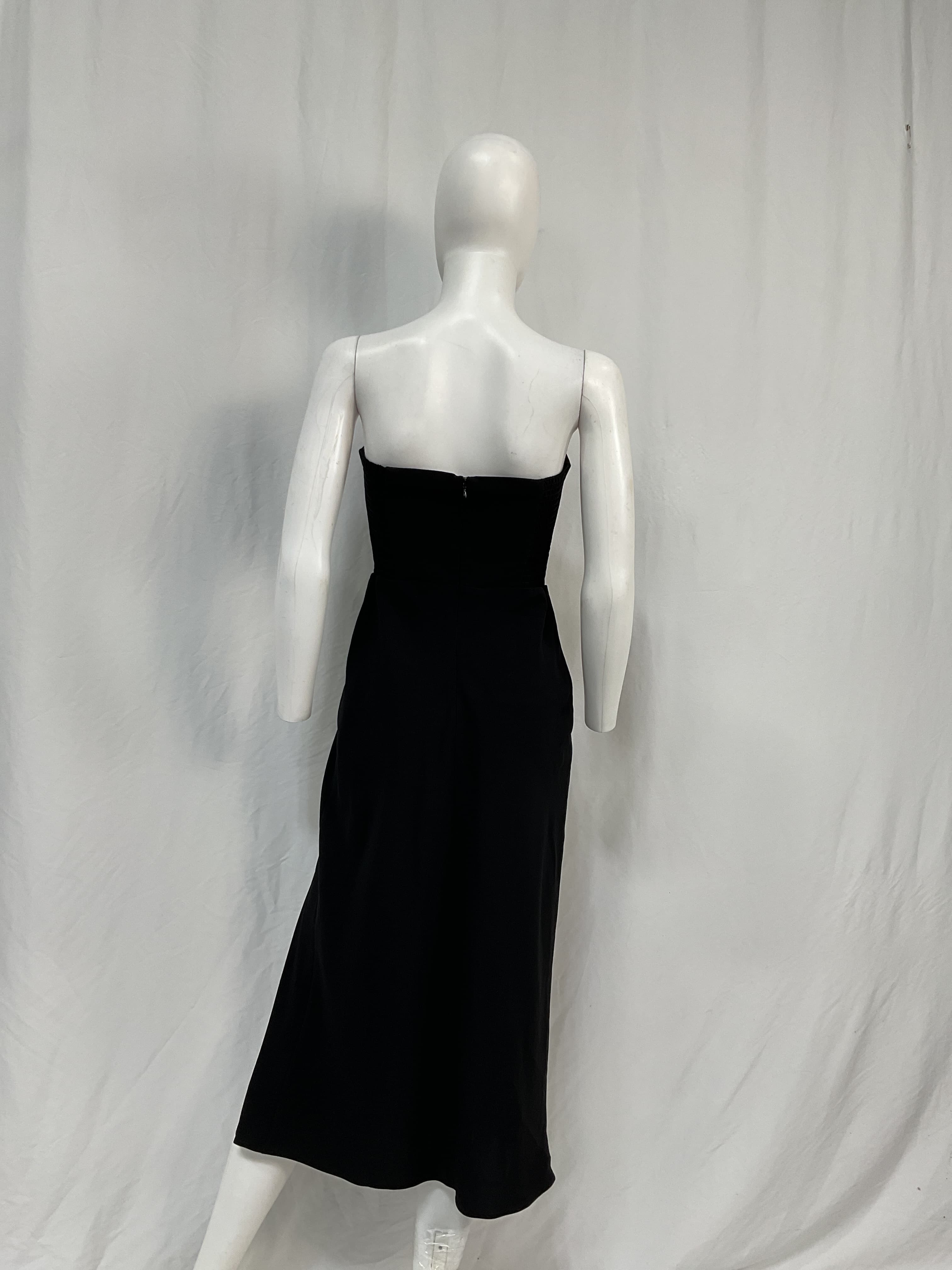Mandy Midi Dress In Black - Image 2