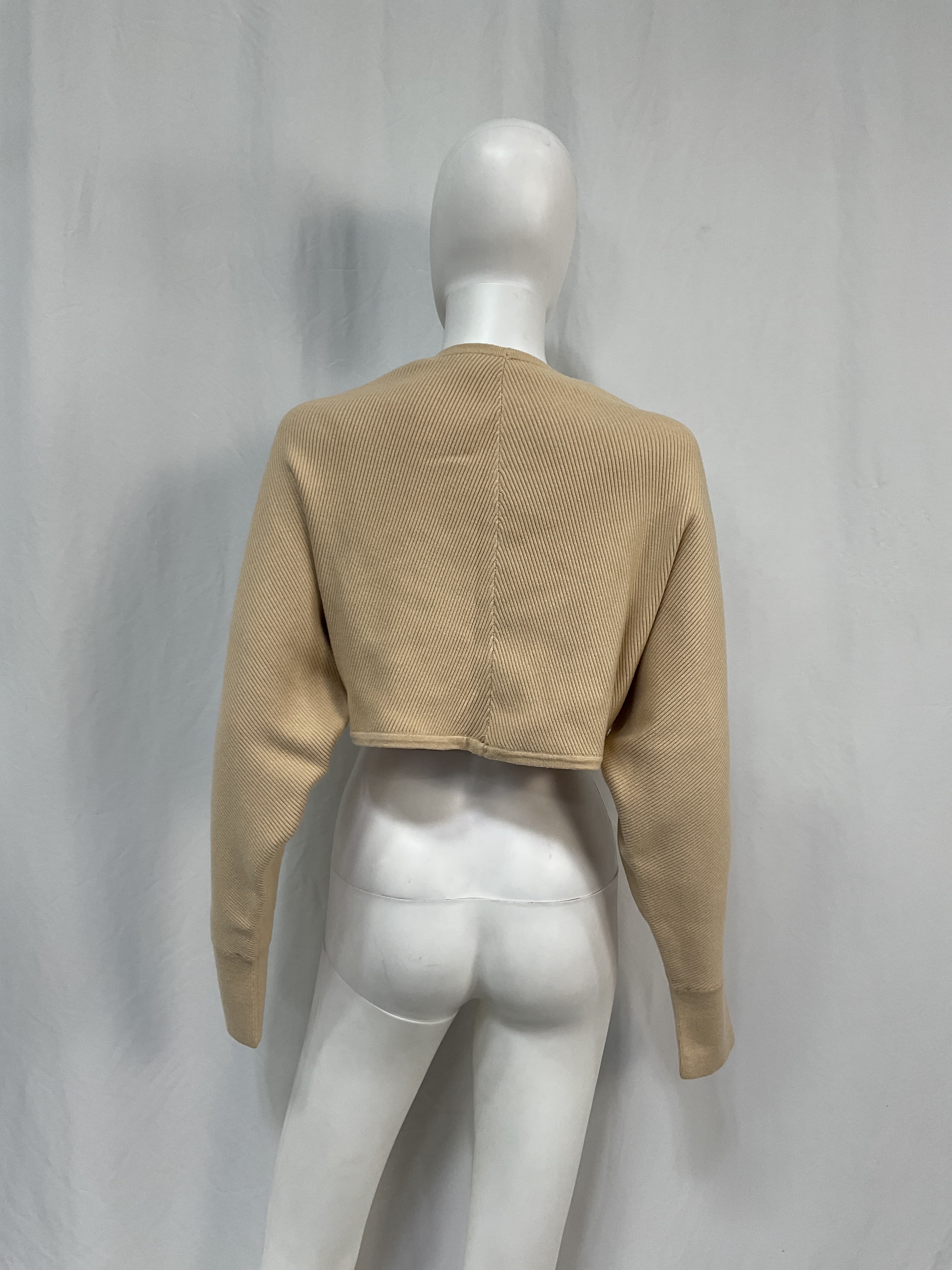 Viola Recycled Rib Shawl Cardigan - Image 3