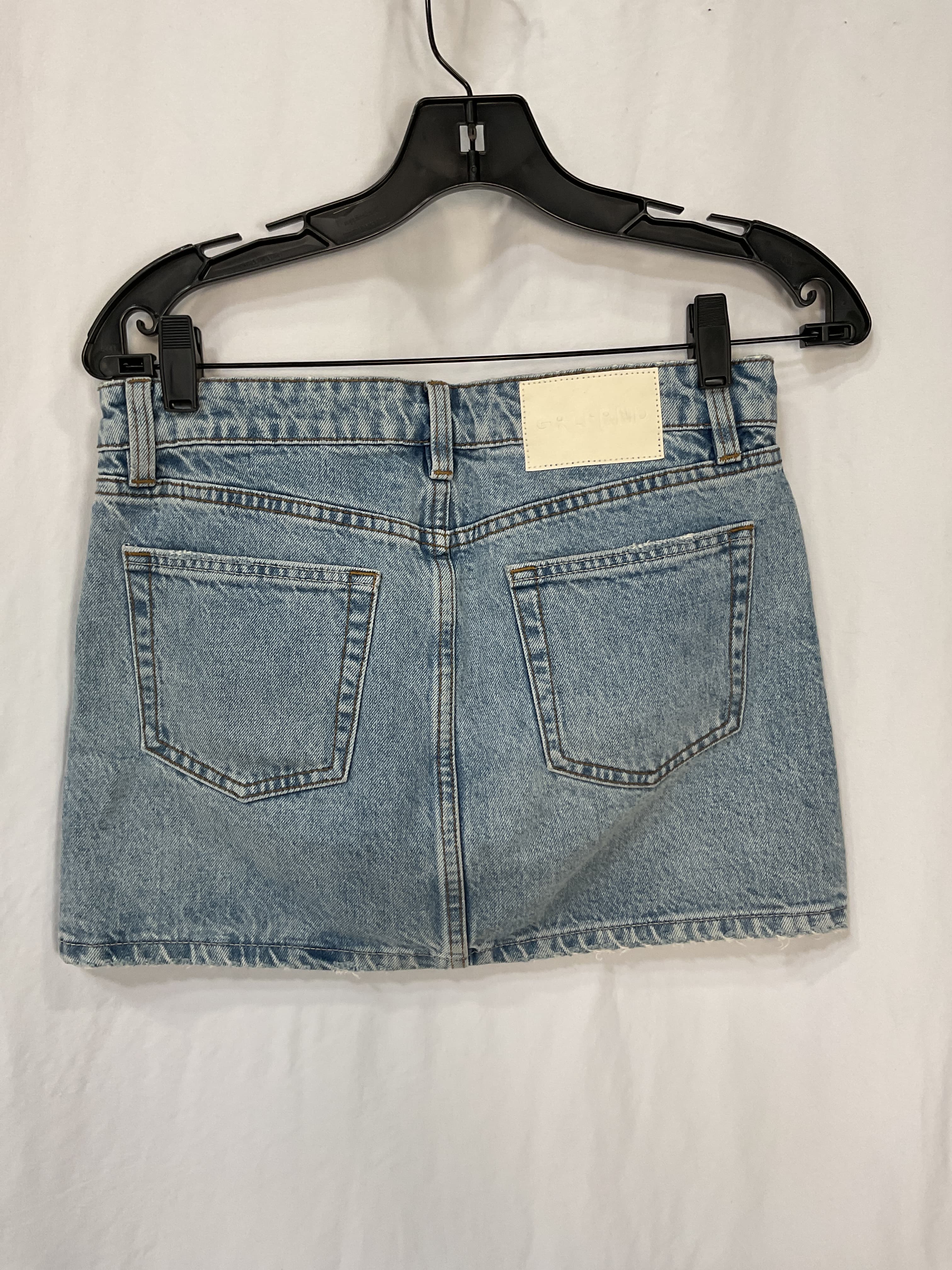 Niki Micro Mini Skirt In Riviera - Image 3