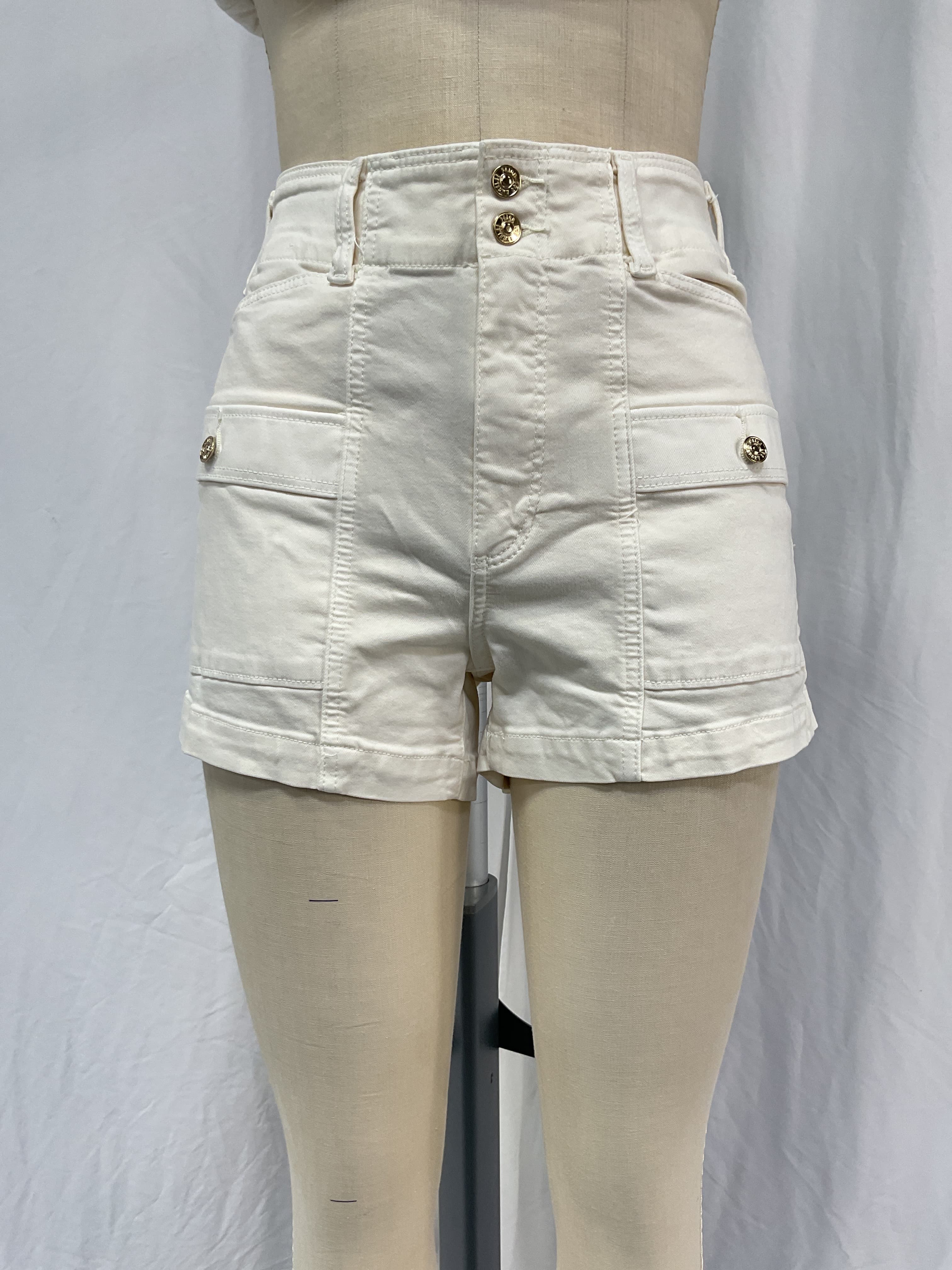 Olivia Cargo Short In Quartz Sand - Image 4