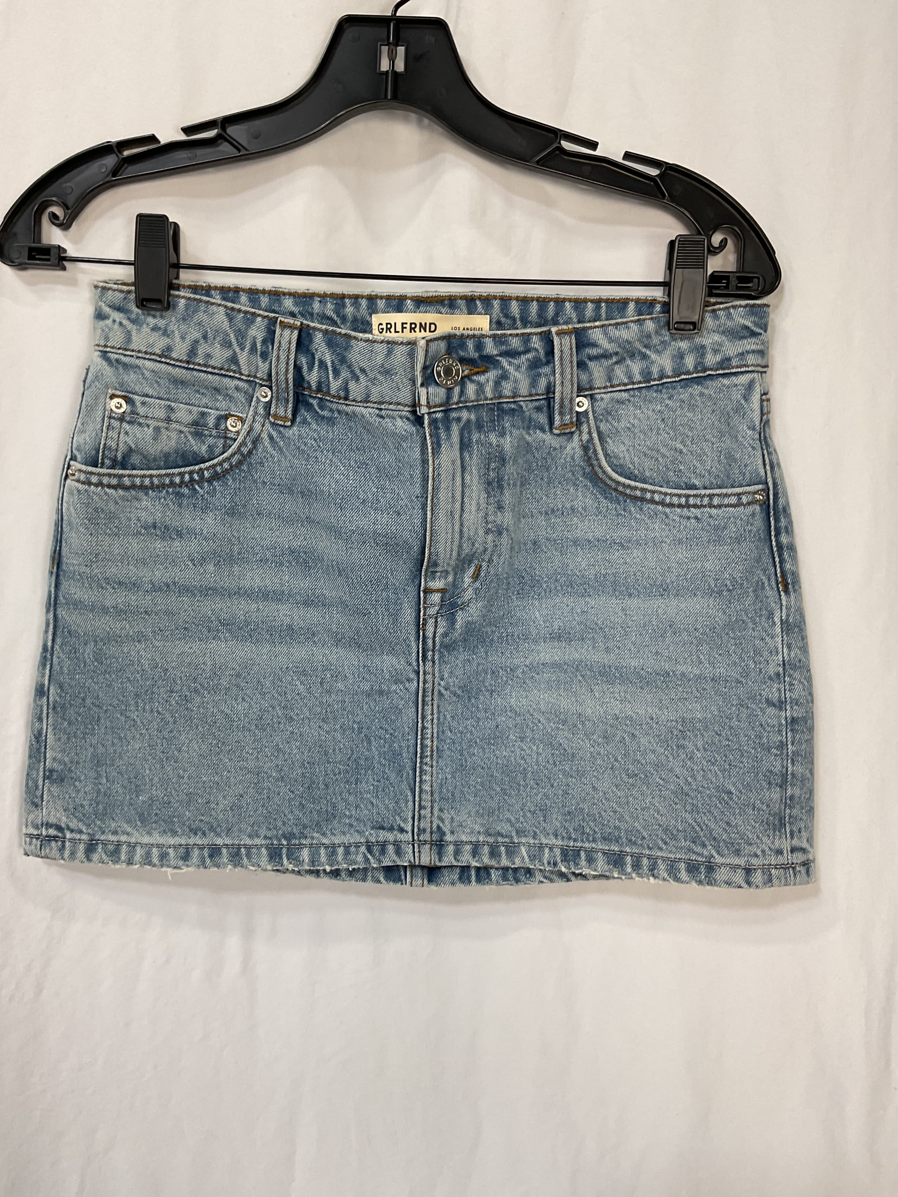 Niki Micro Mini Skirt In Riviera - Image 2