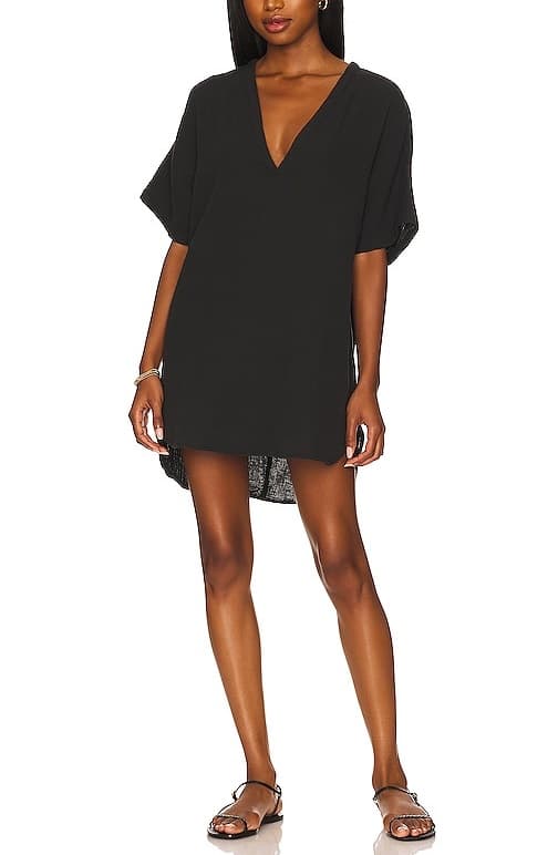Bayside Tunic In Black - Image 1