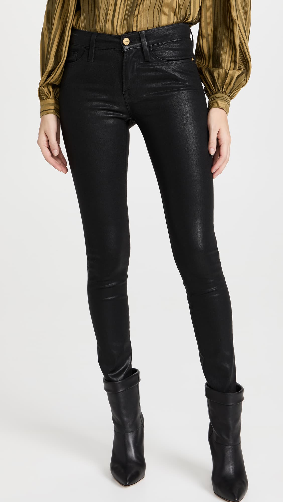 Le Skinny De Jeanne Coated Jeans - Image 1