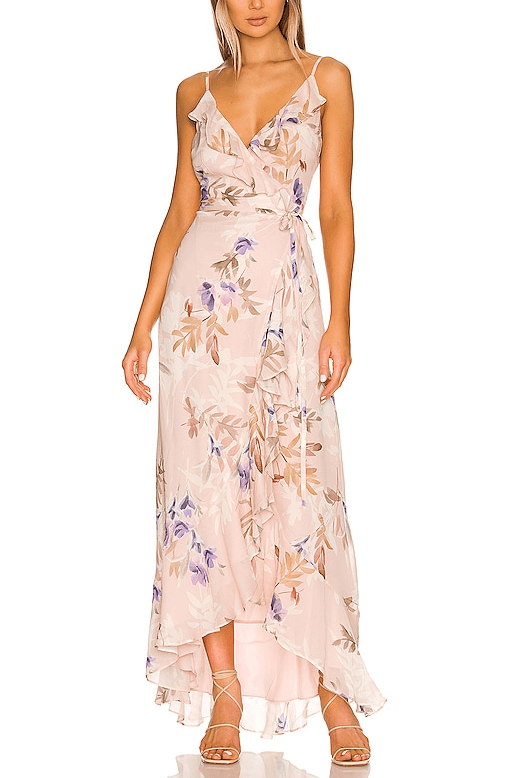 Meadow Maxi Dress In Sky High Sand - Image 1
