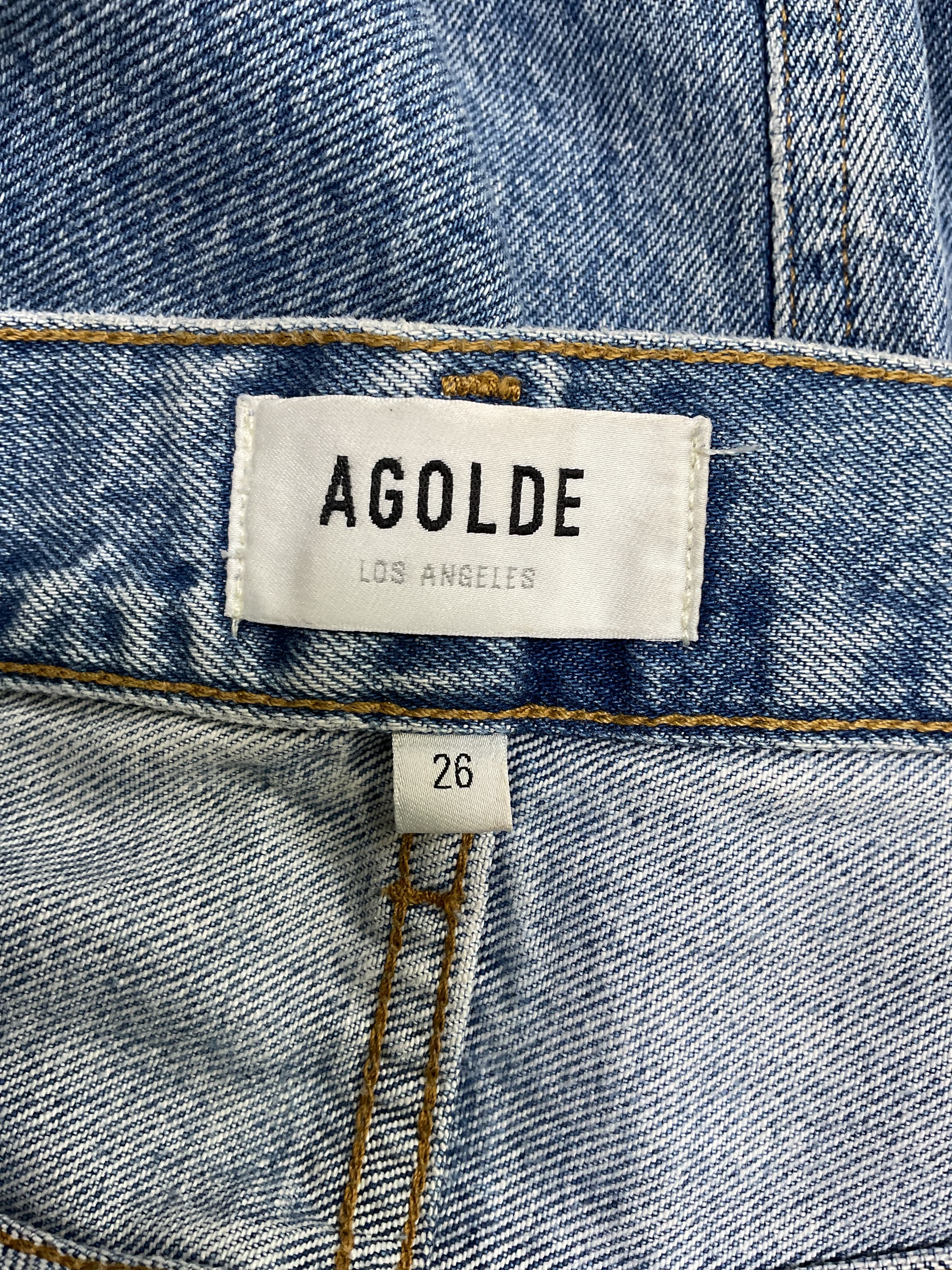 High Rise Baggy Taper Jeans - Image 3