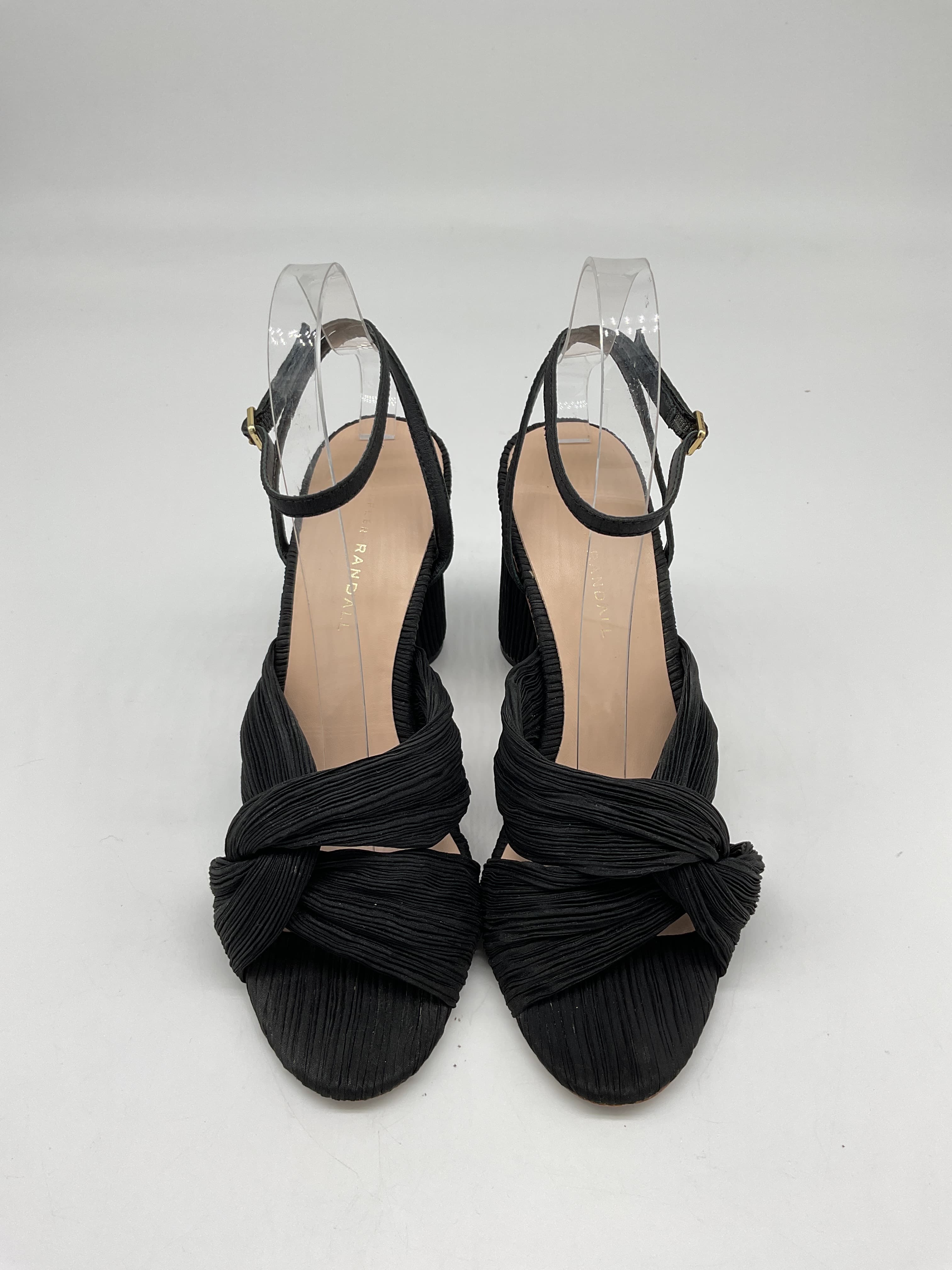 Reed Pleated Twist Sandals - Image 3