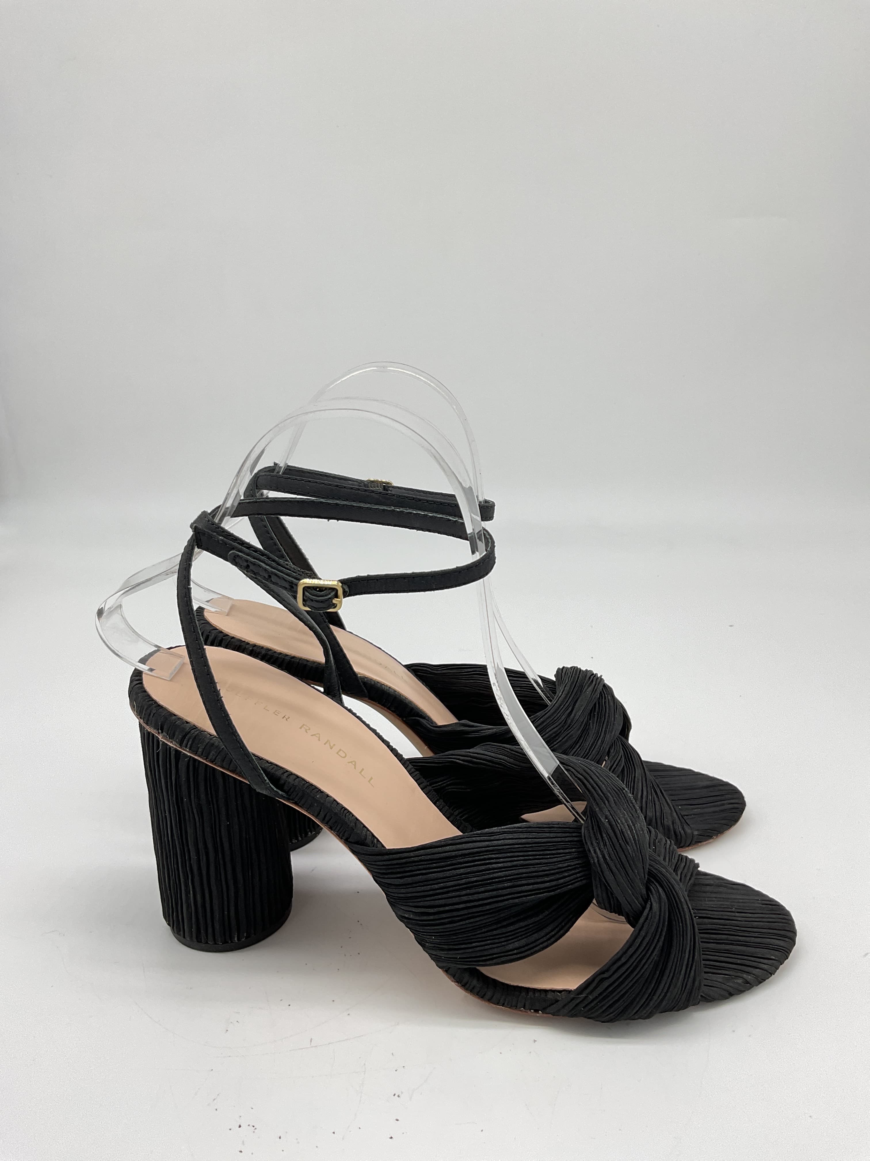 Reed Pleated Twist Sandals - Image 4