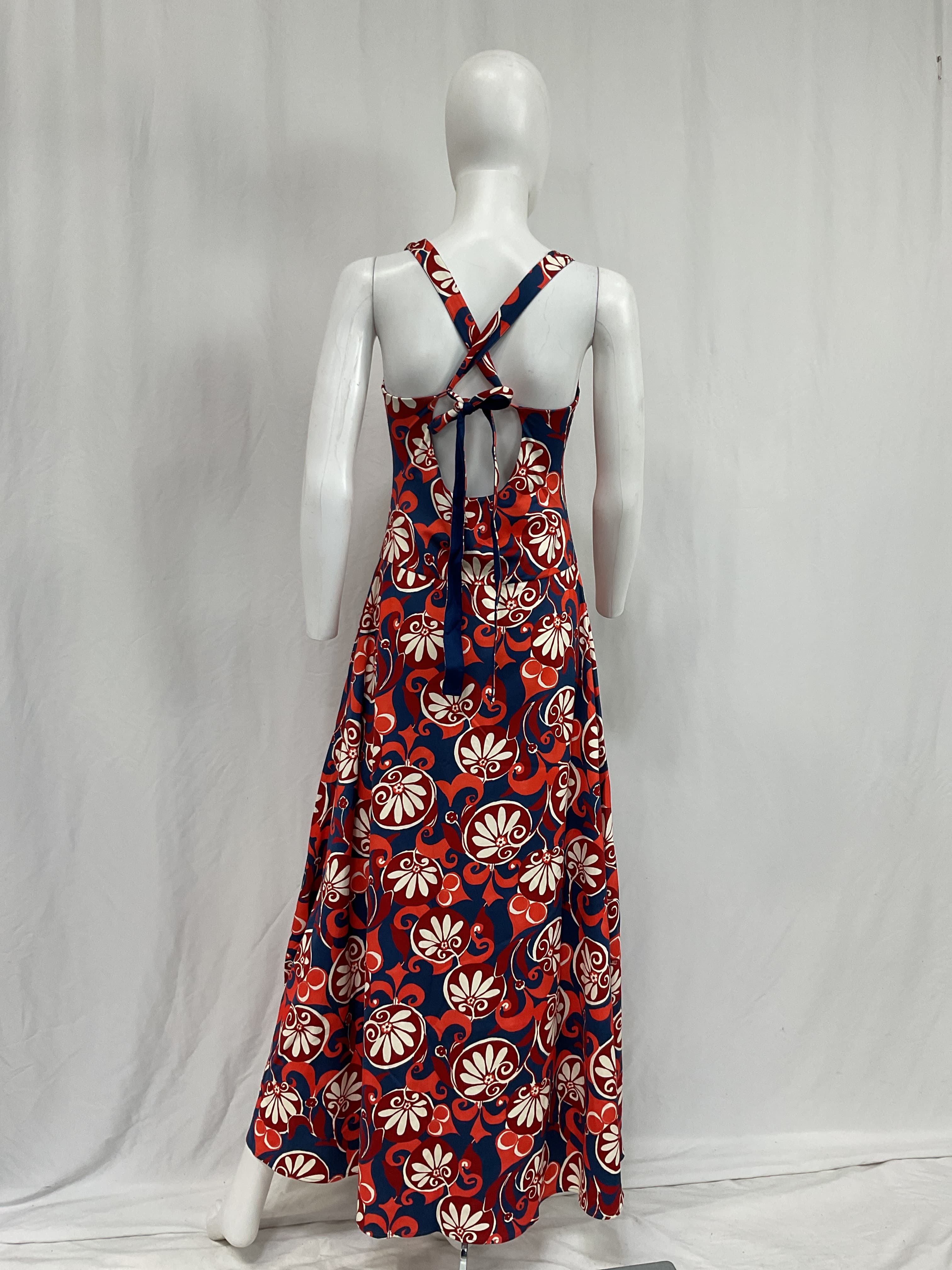 Floral Print Long Dress - Image 2