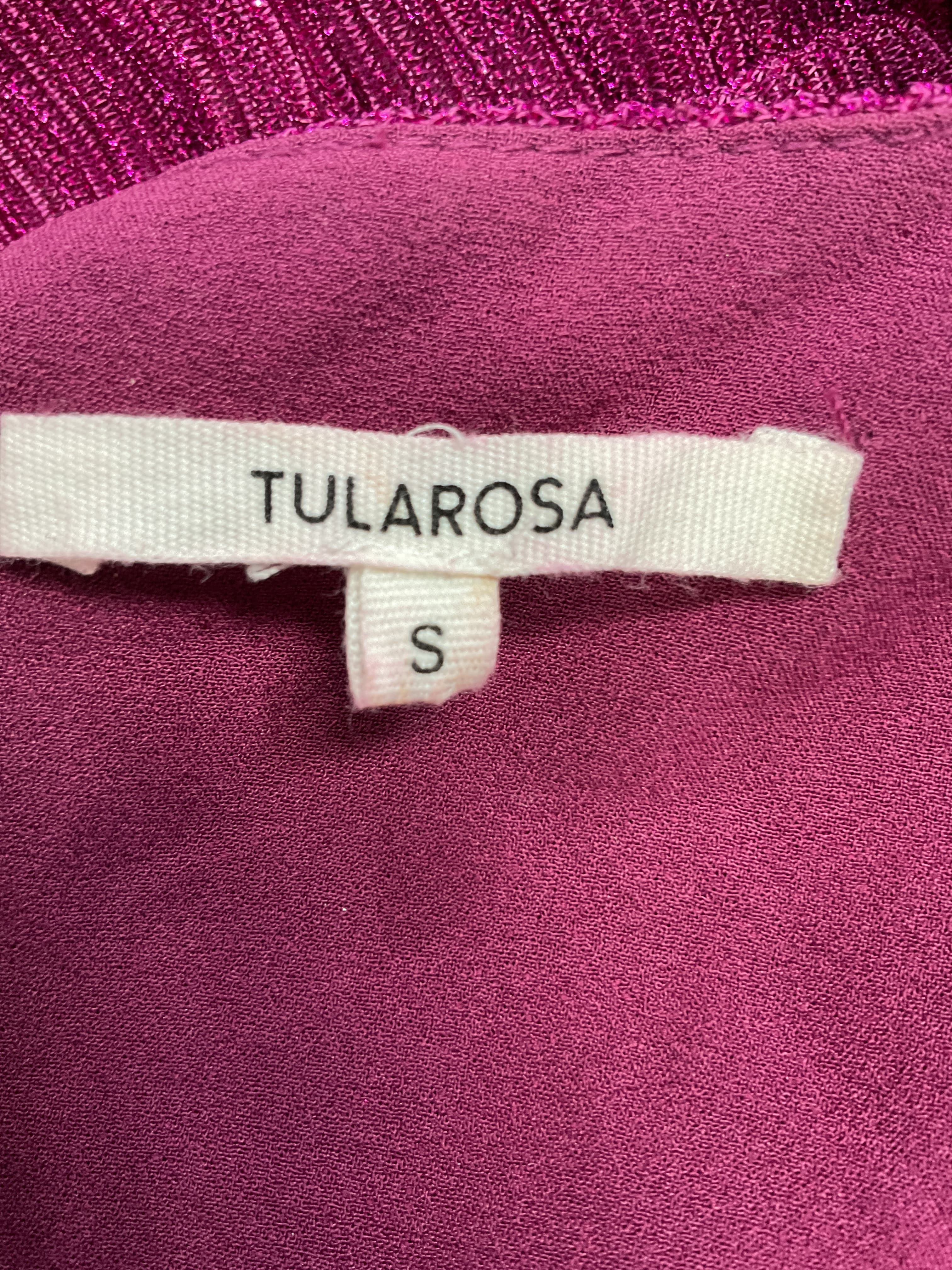 Jainey Maxi Dress In Deep Fuchsia - Image 3