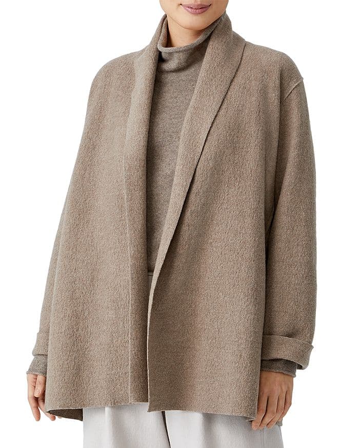 Open Front Wool Jacket - Image 1