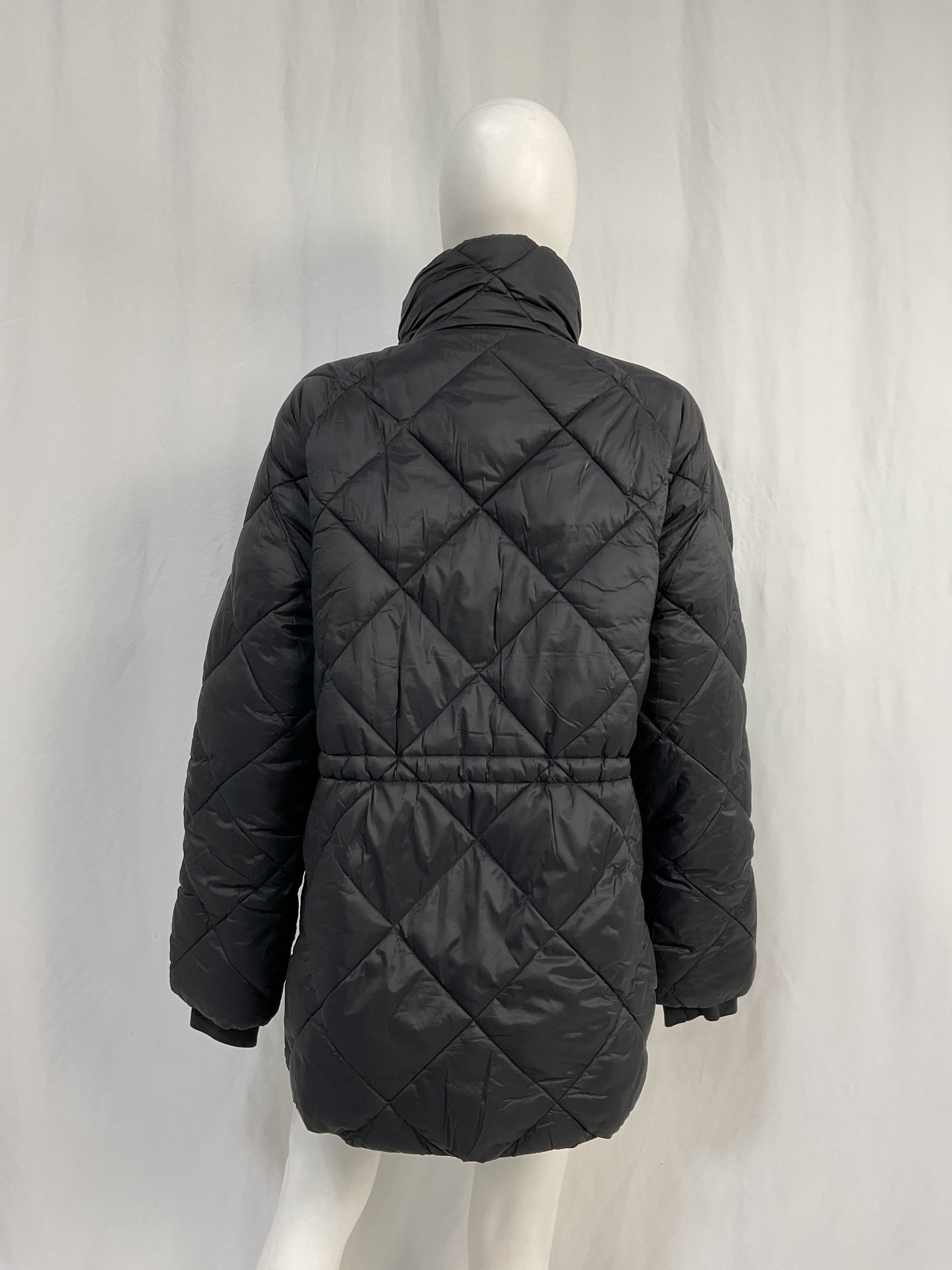 Hoxa Funnel Neck Quilted Coat - Image 2