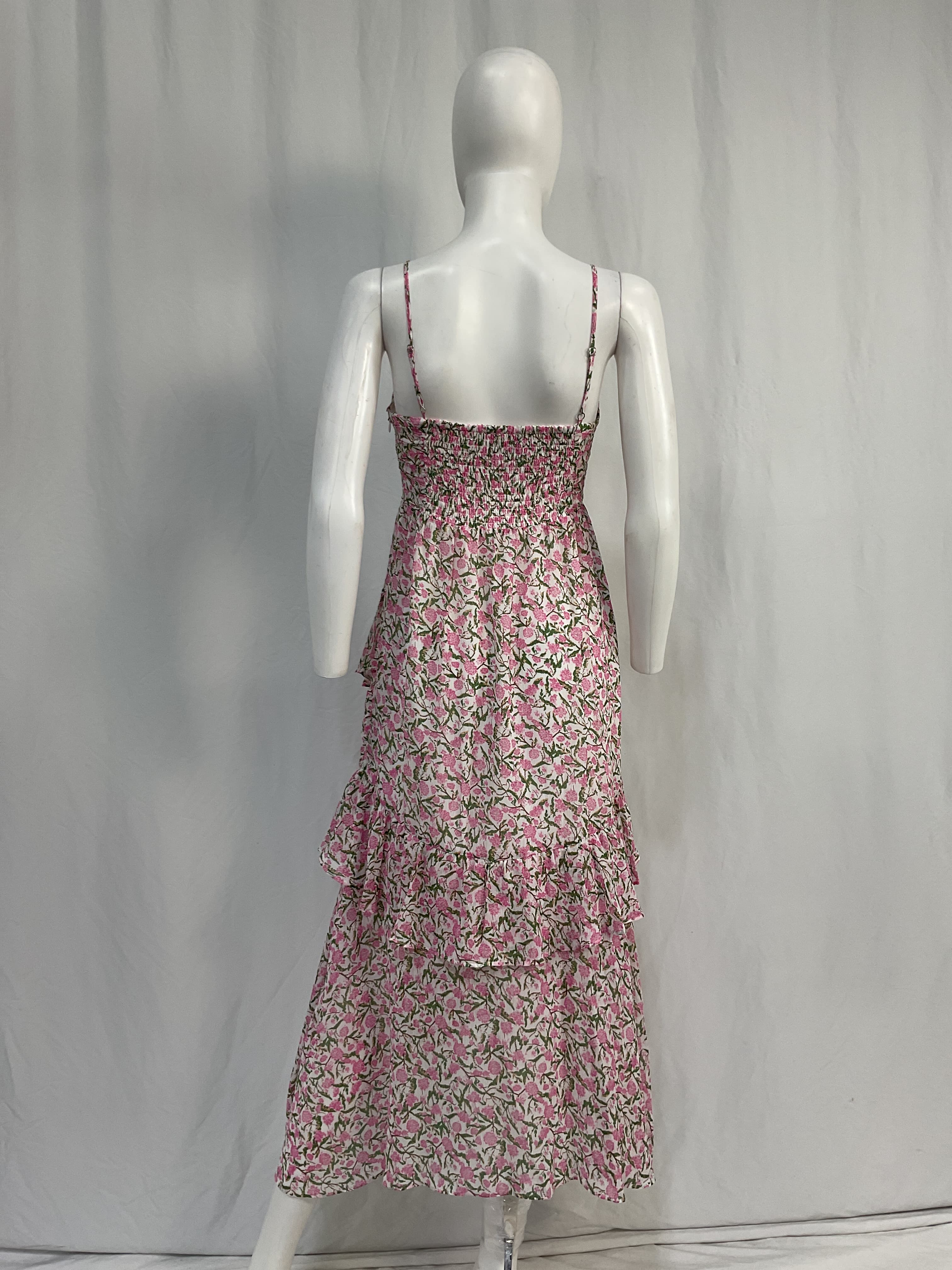 Liberty Midi Dress In Floral - Image 2