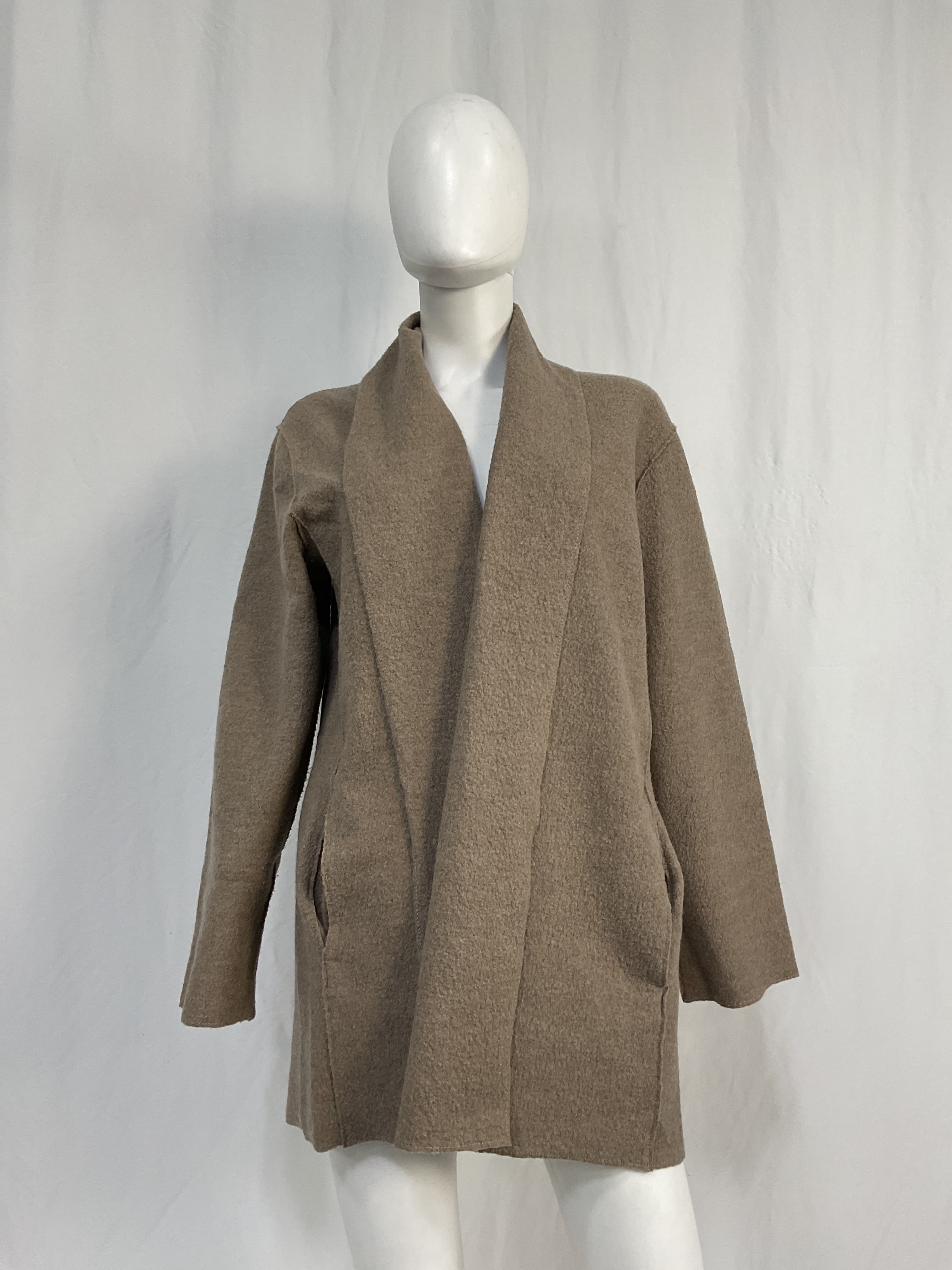 Open Front Wool Jacket - Image 3