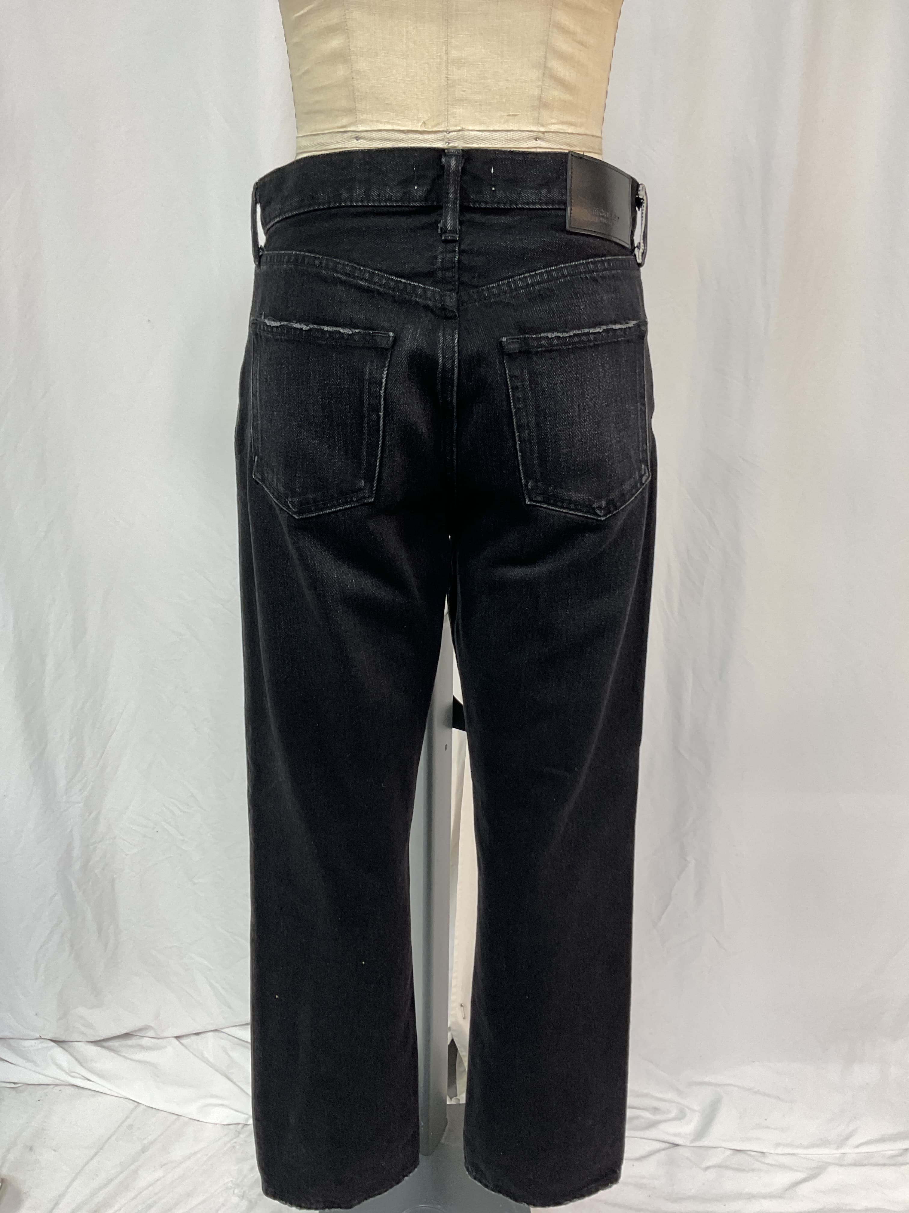 Murrieta Wide Straight Leg In Black - Image 4