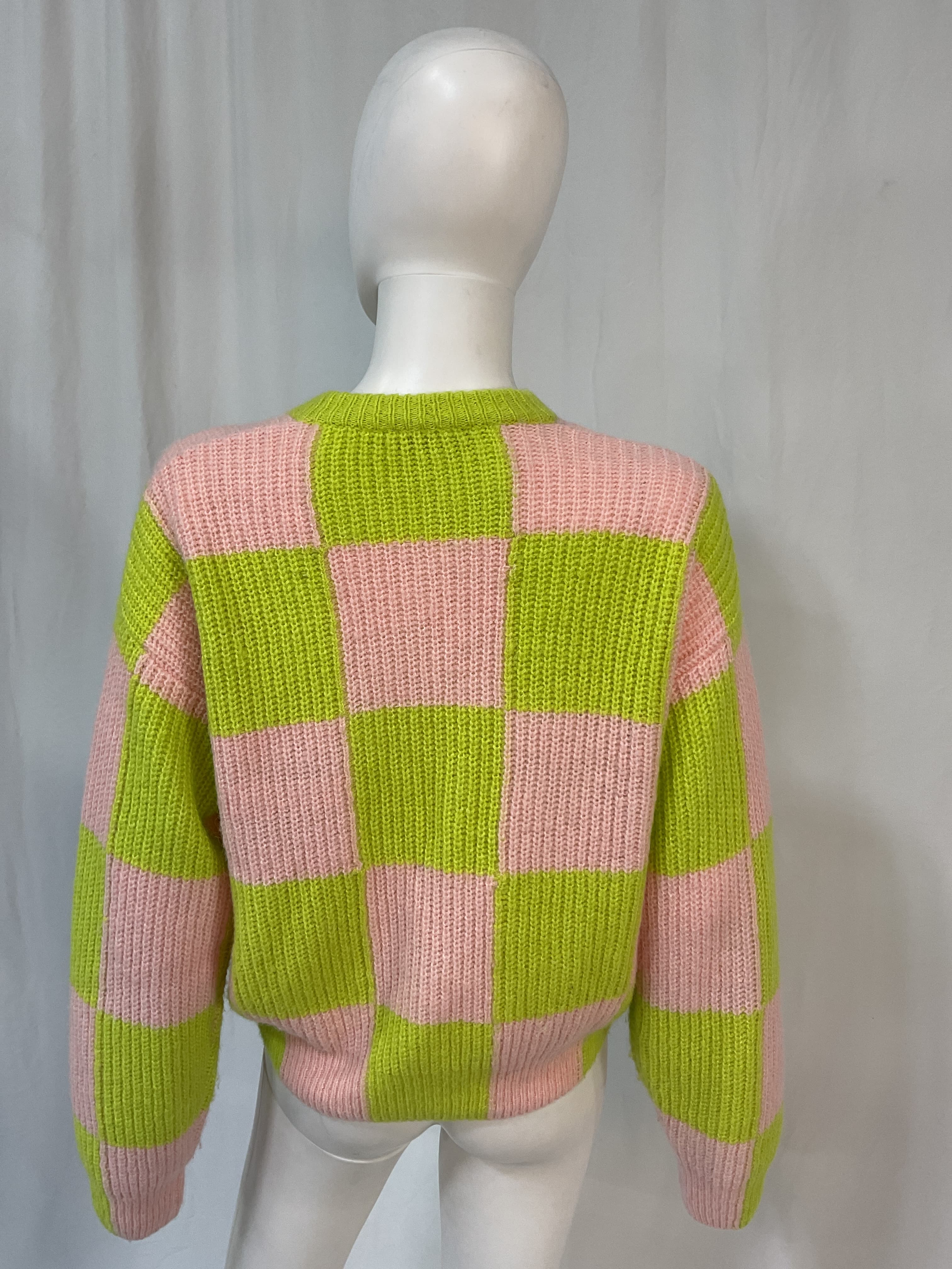 Pink & Green Harry Cardigan - Image 2