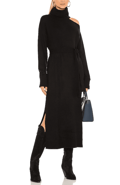 Raundi Dress In Black - Image 1