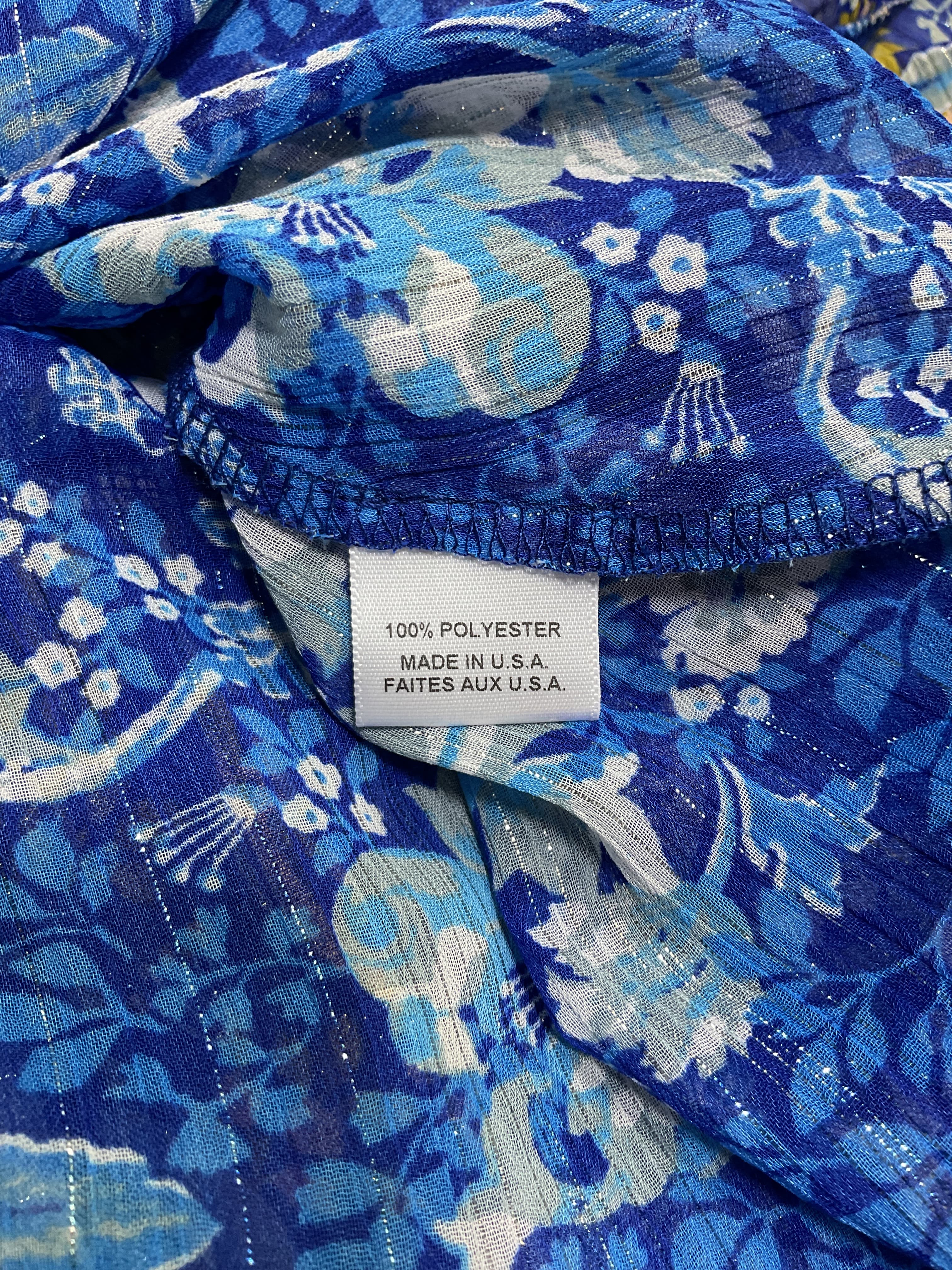 Elisabetta Dress In Lapis Ombre - Image 4