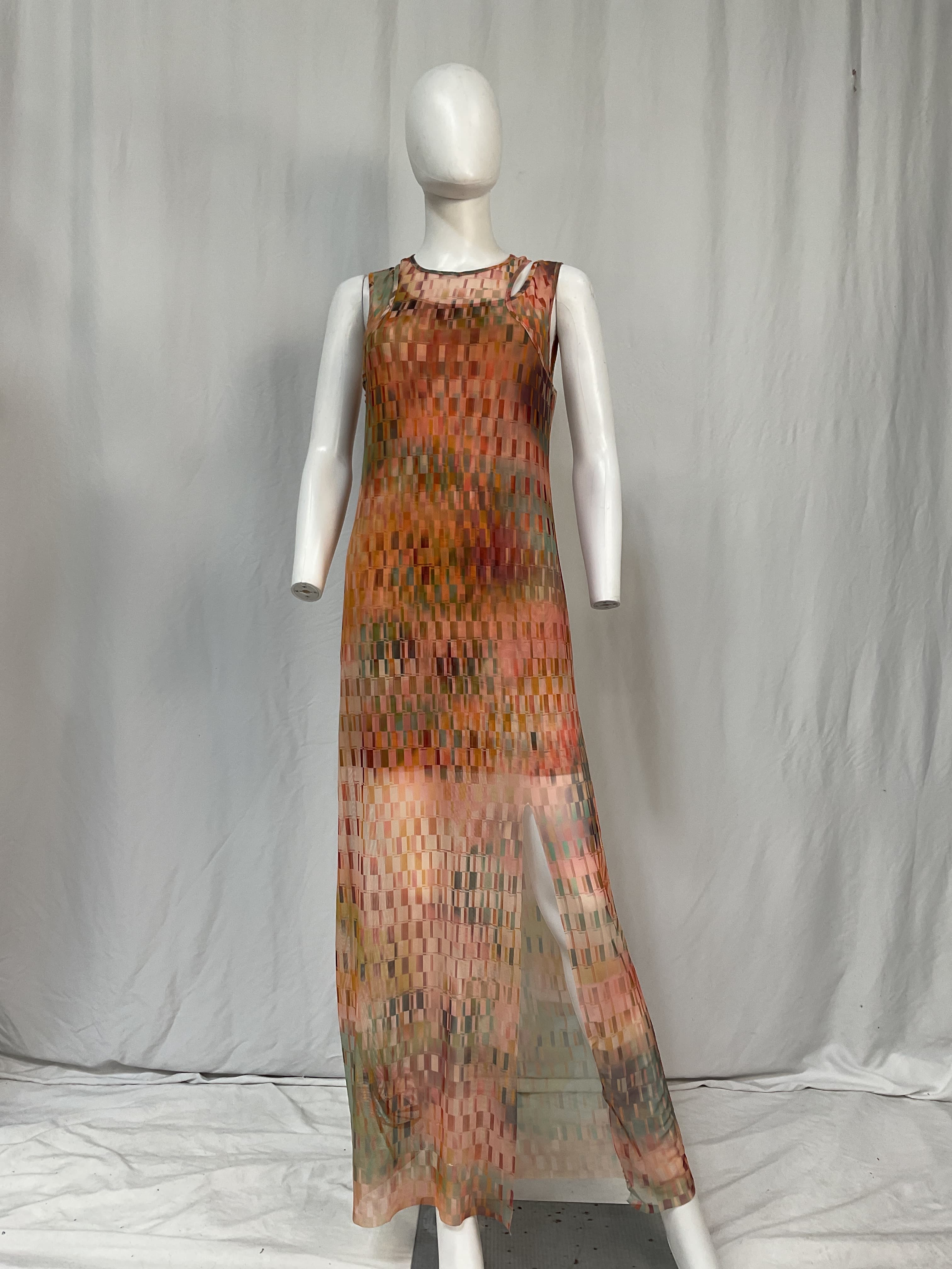 Fernanda Dress In Disco Matrix - Image 2