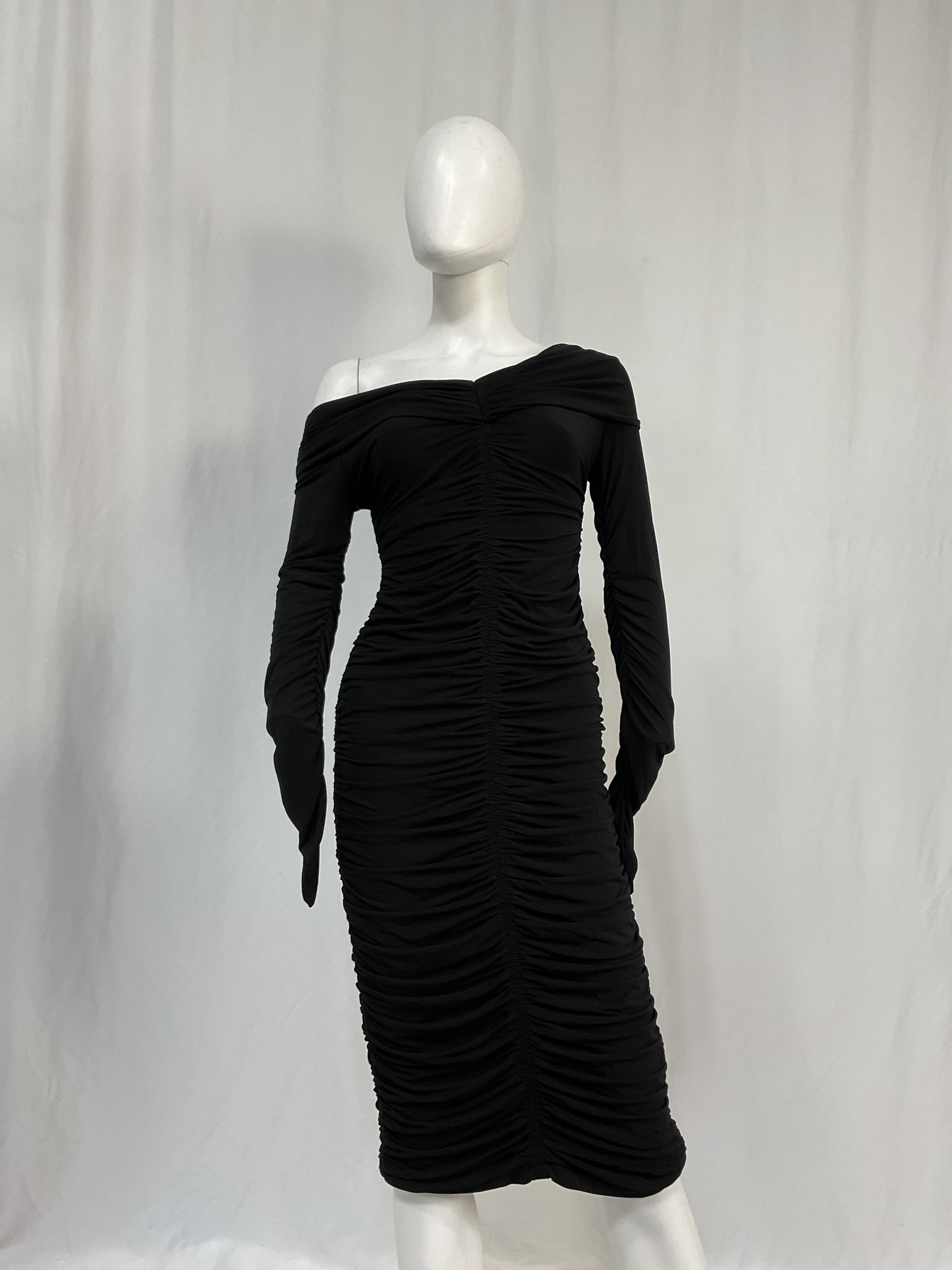 Marie Dress In Black - Image 2