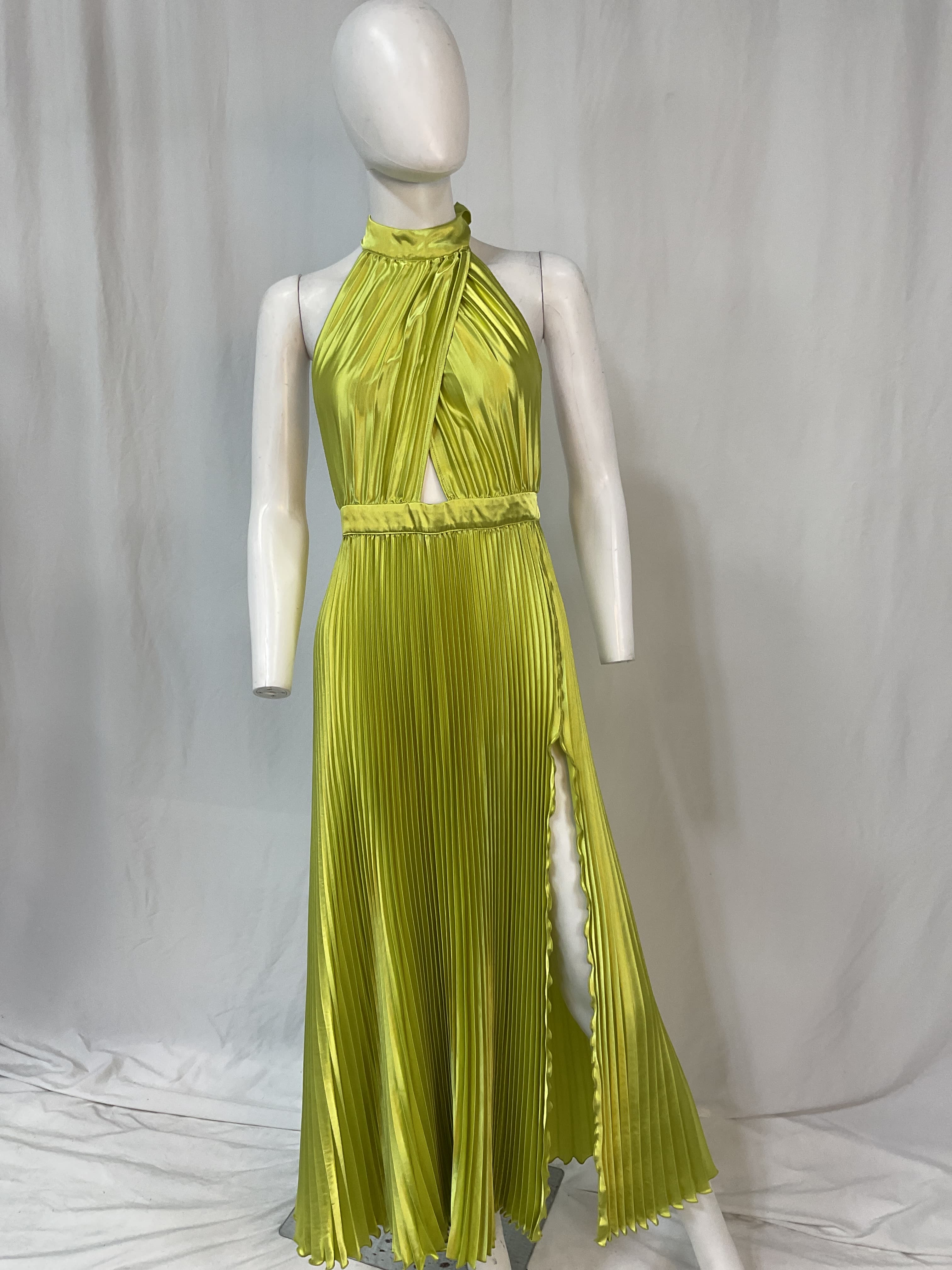 Renaissance Split Gown In Mojito - Image 2