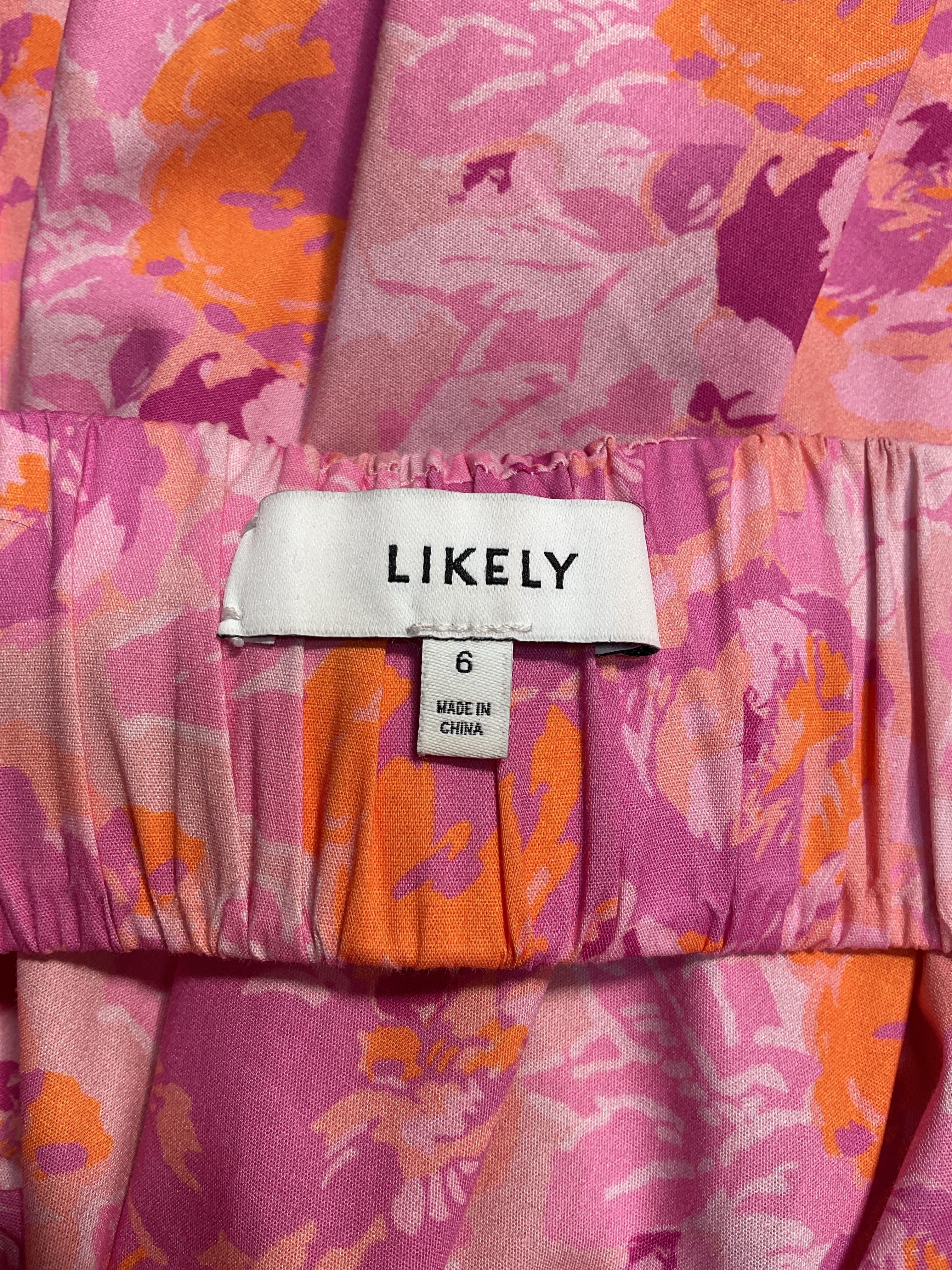 Martinique Dress In Pink Multi - Image 3