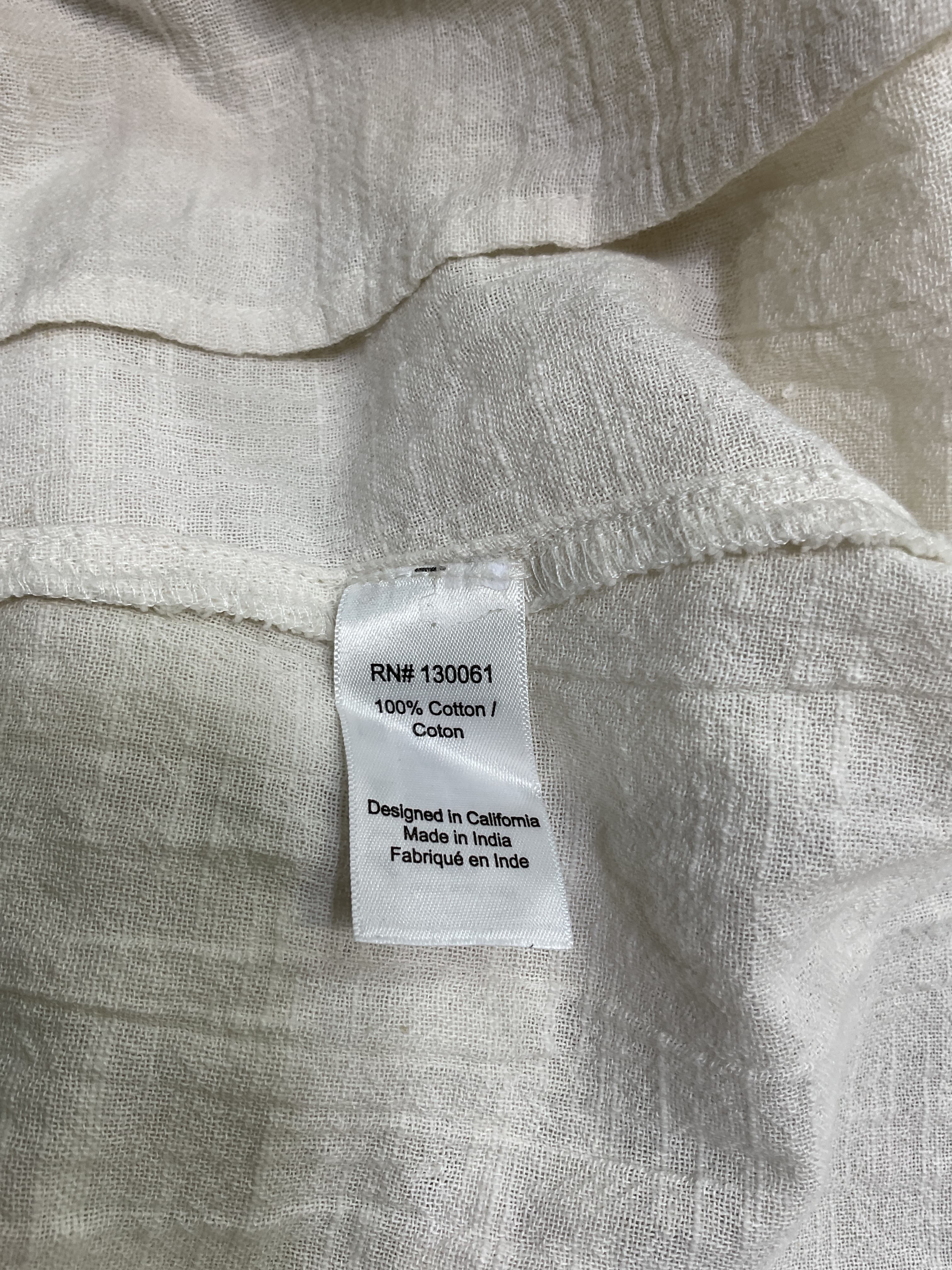 Ocean Eyes Tunic In Cream - Image 4