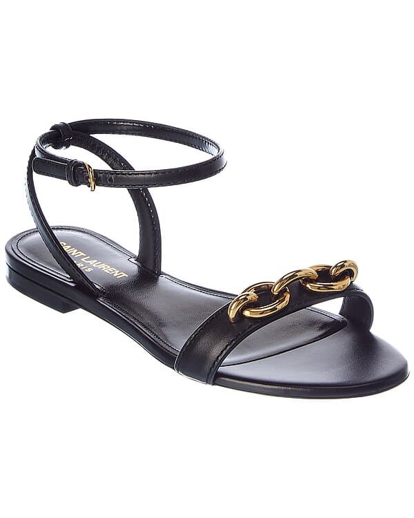 Le Maillon Leather Sandal - Image 1