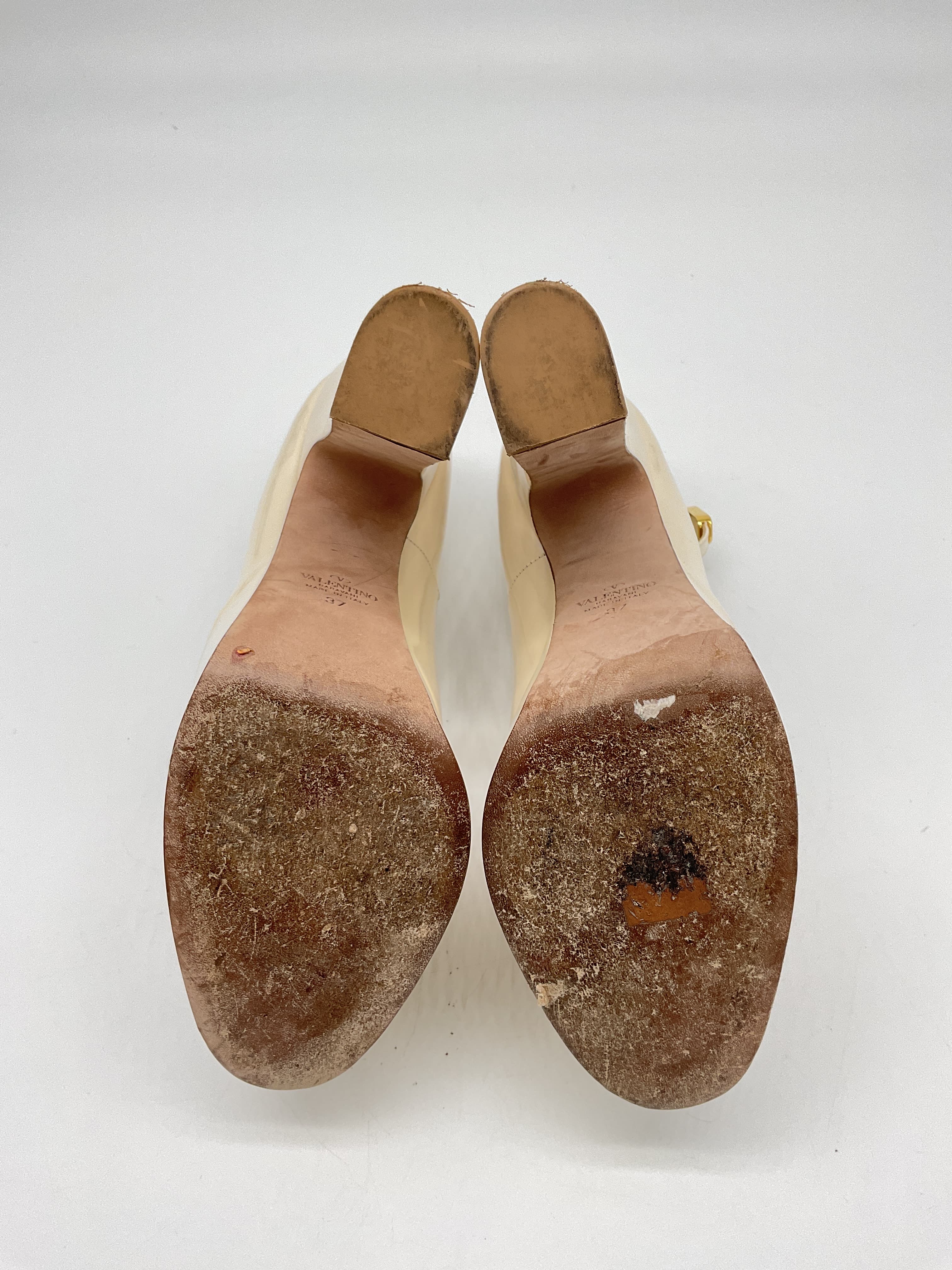 Garavani Tan-Go Patent Leather Platform Pumps - Image 4