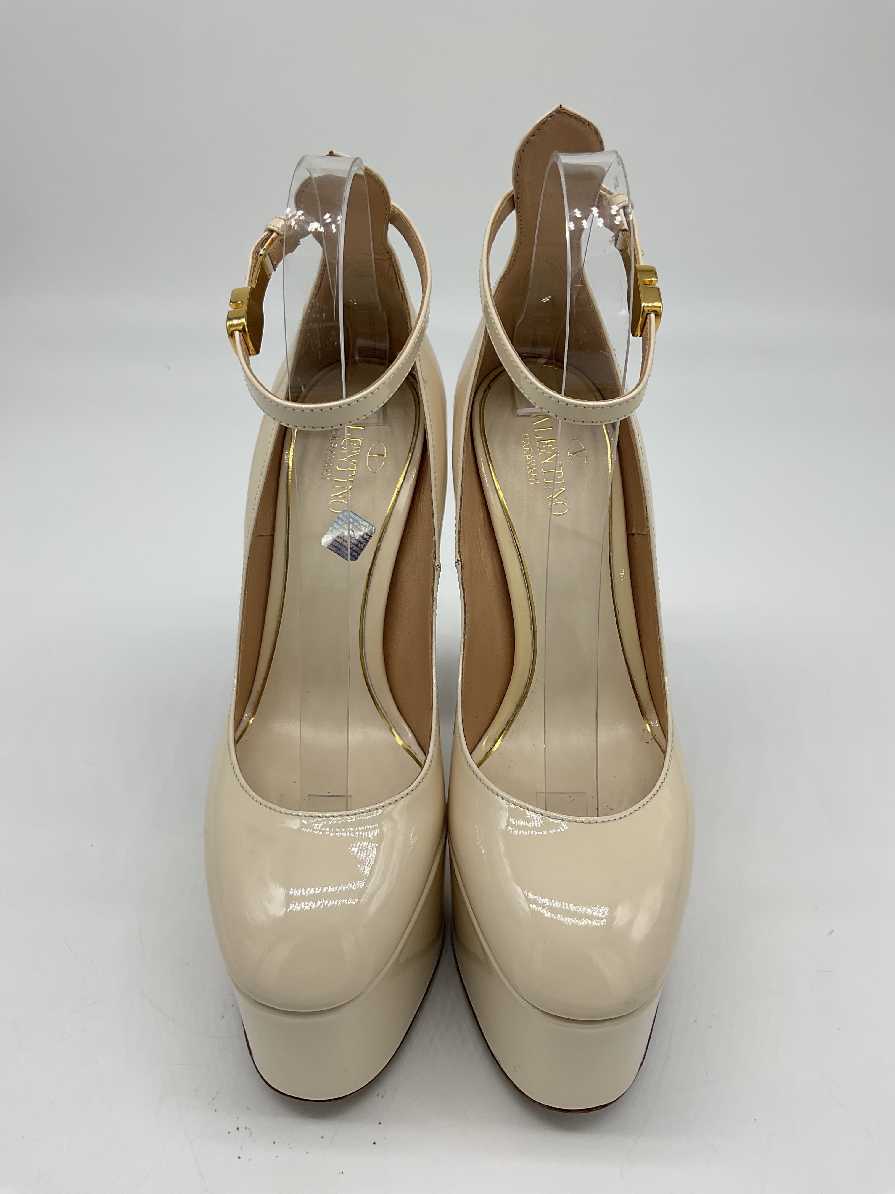 Garavani Tan-Go Patent Leather Platform Pumps - Image 3