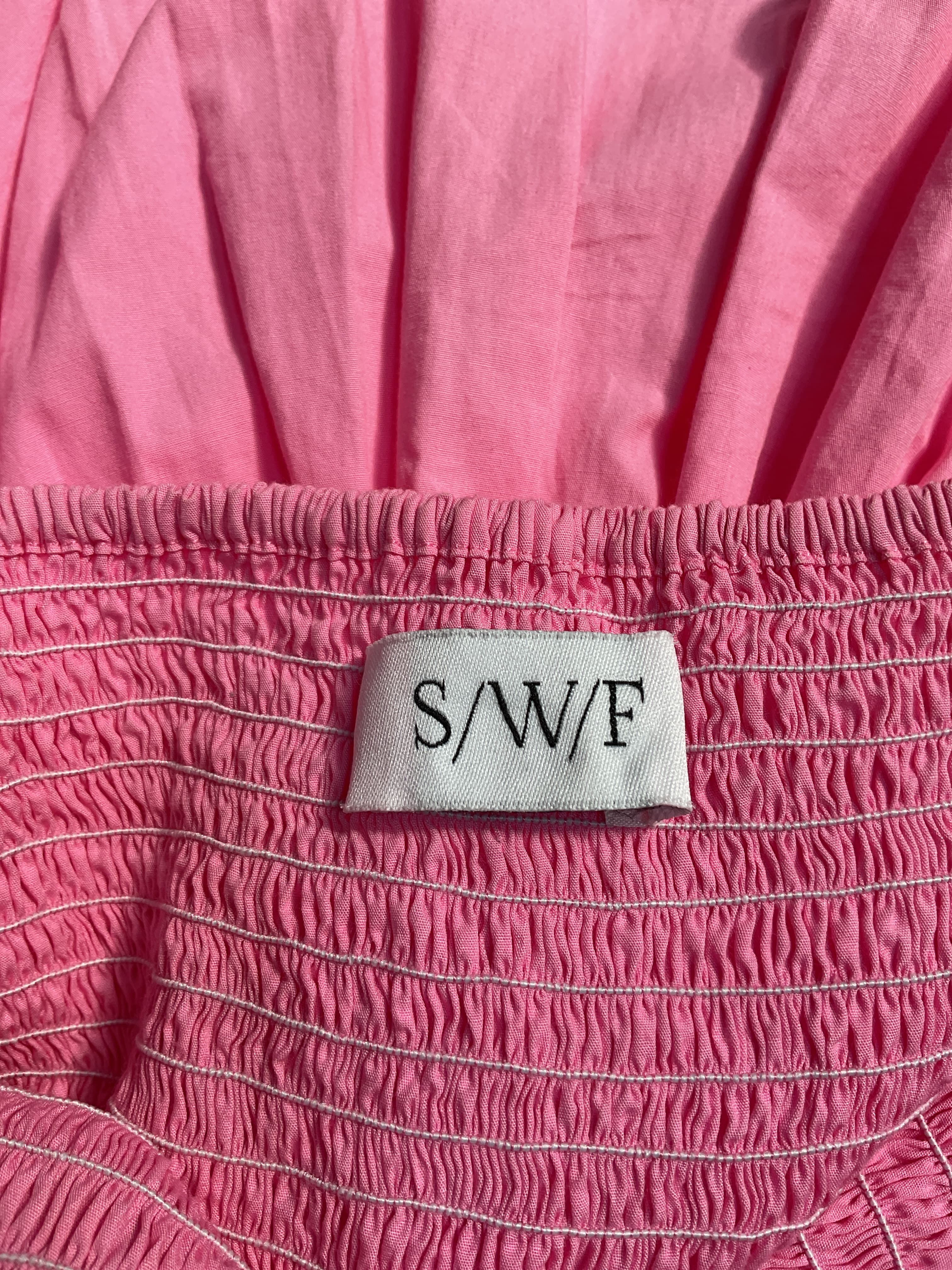 Puff Sleeve Dress In Floss - Image 4