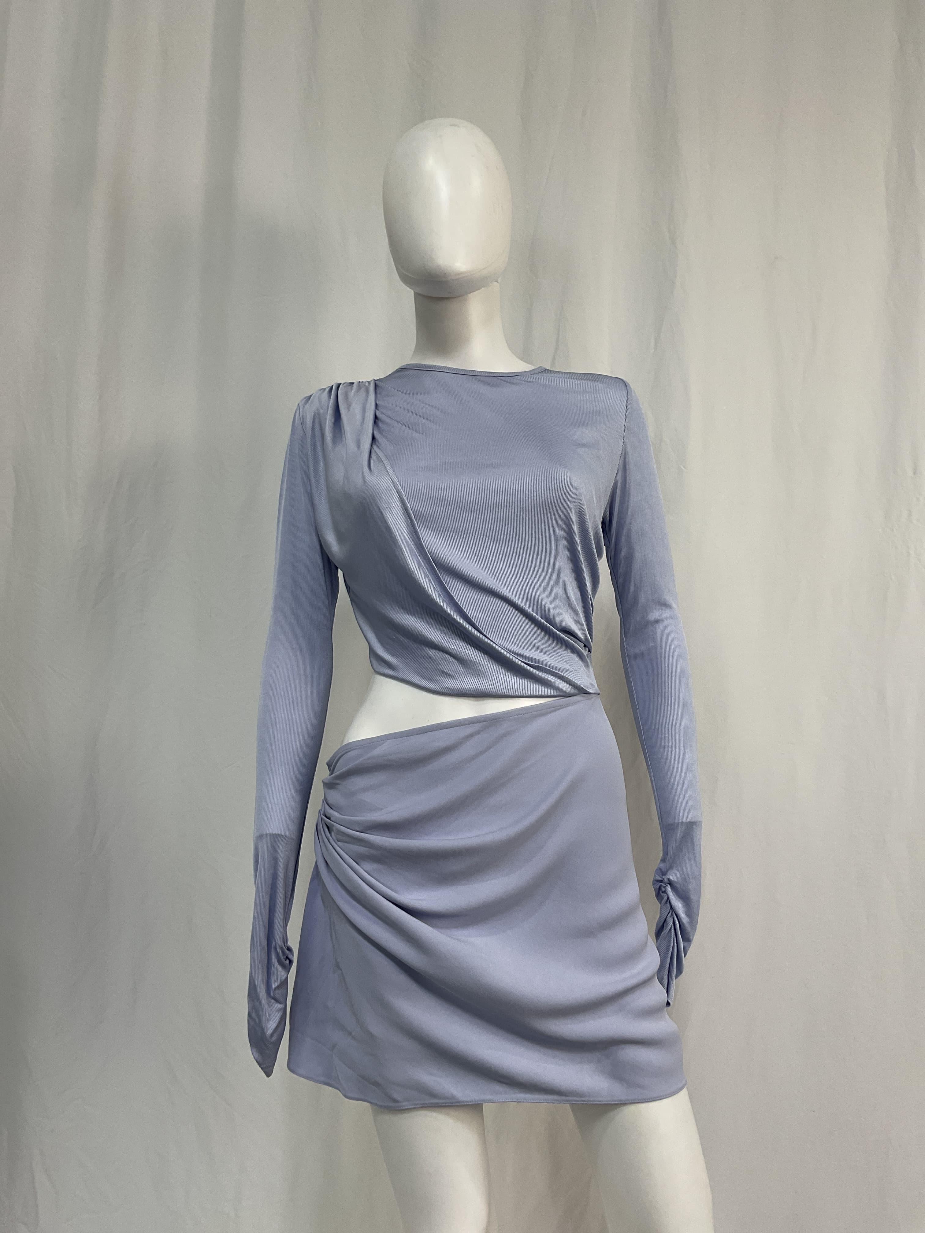 Draped Mini Dress - Image 2