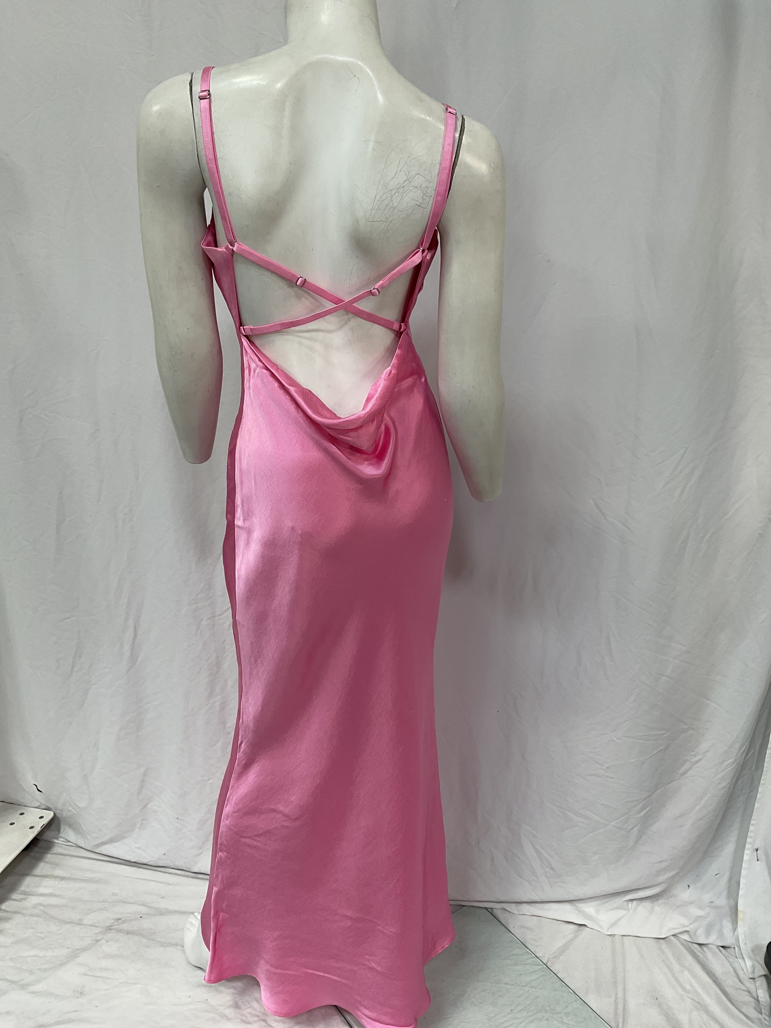 Mali Maxi Dress In Candy Pink - Image 2