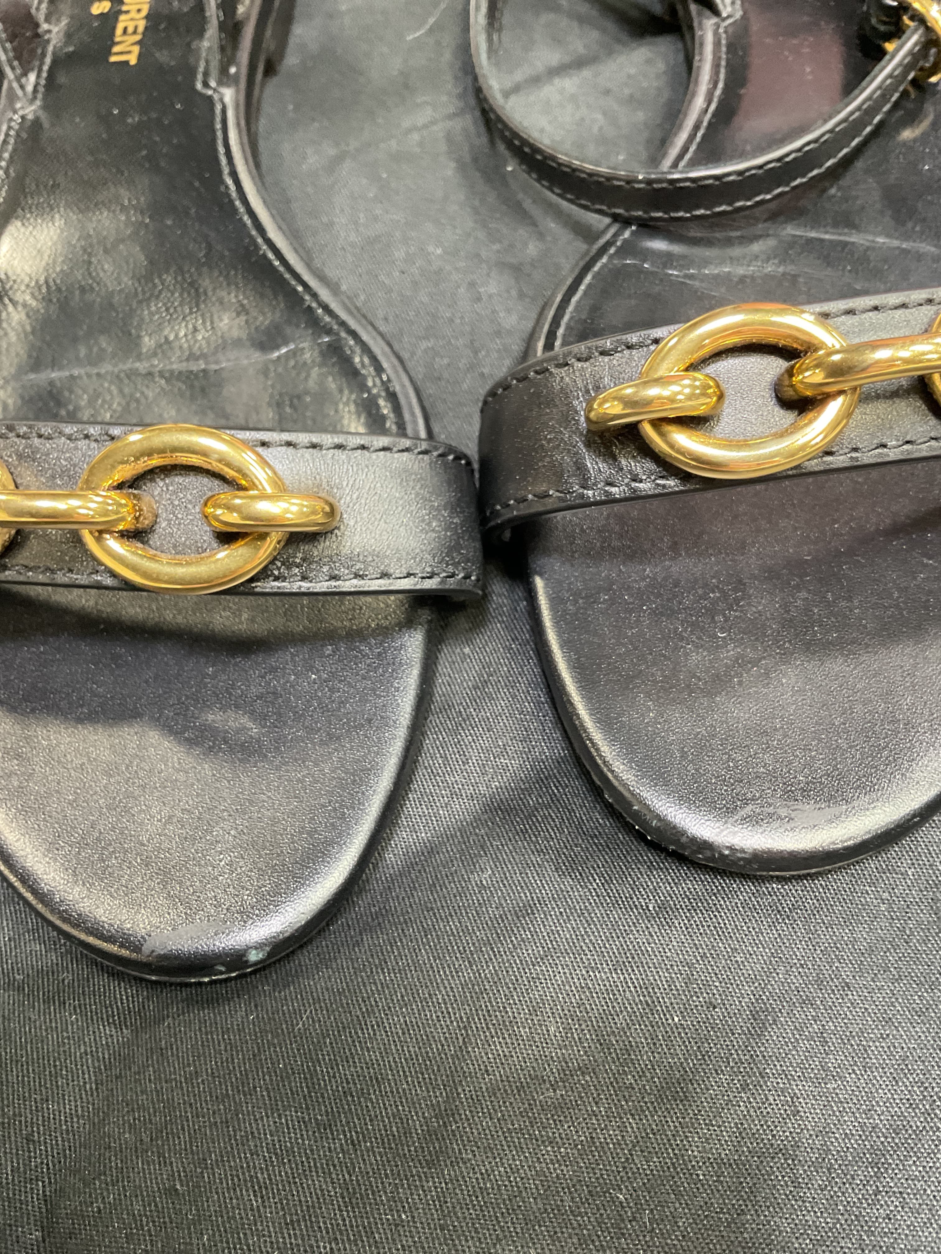Le Maillon Leather Sandal - Image 2
