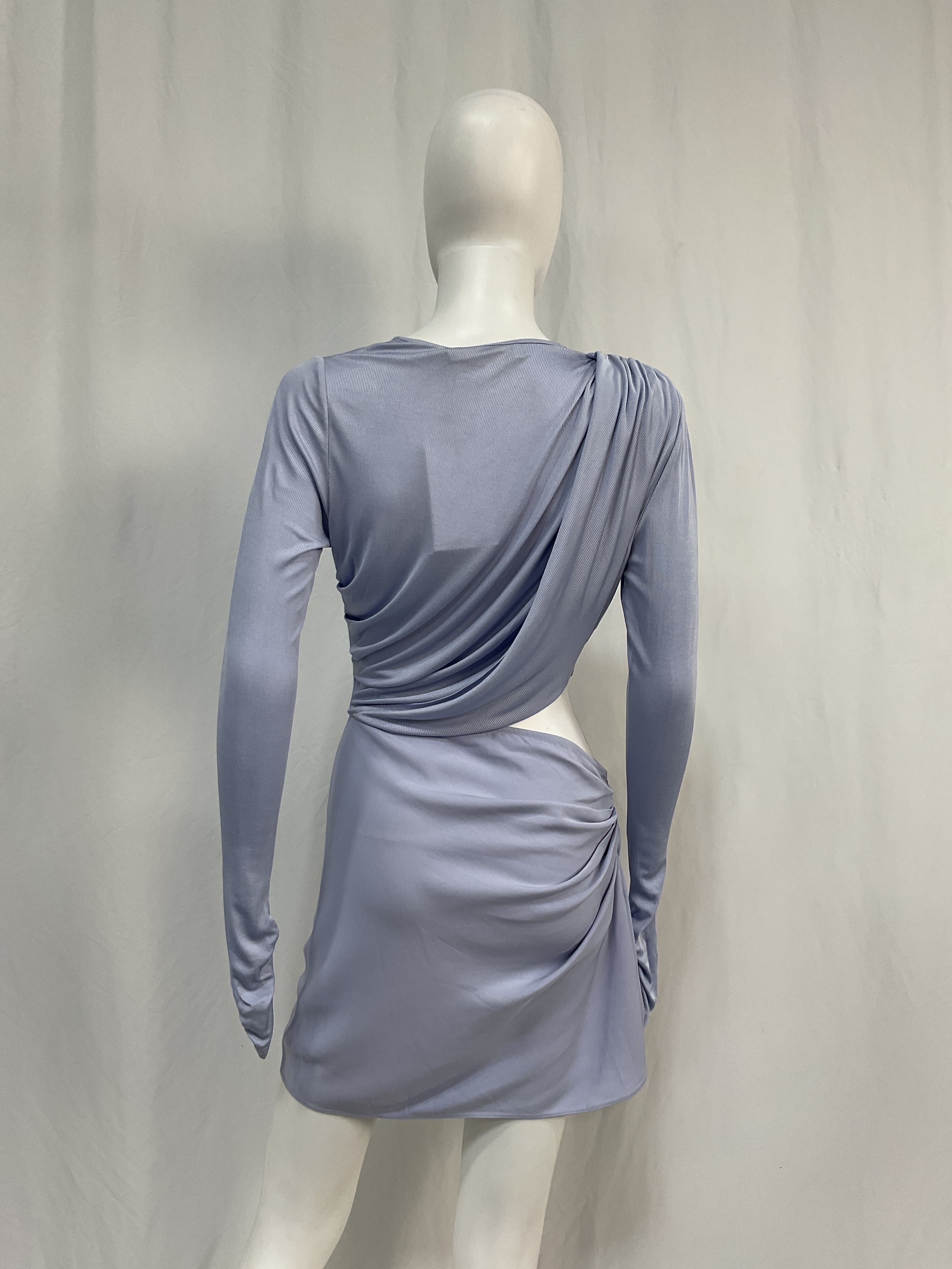 Draped Mini Dress - Image 4