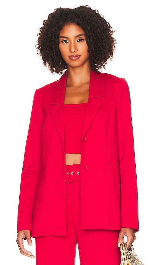 Major Blazer In Red - Image 1