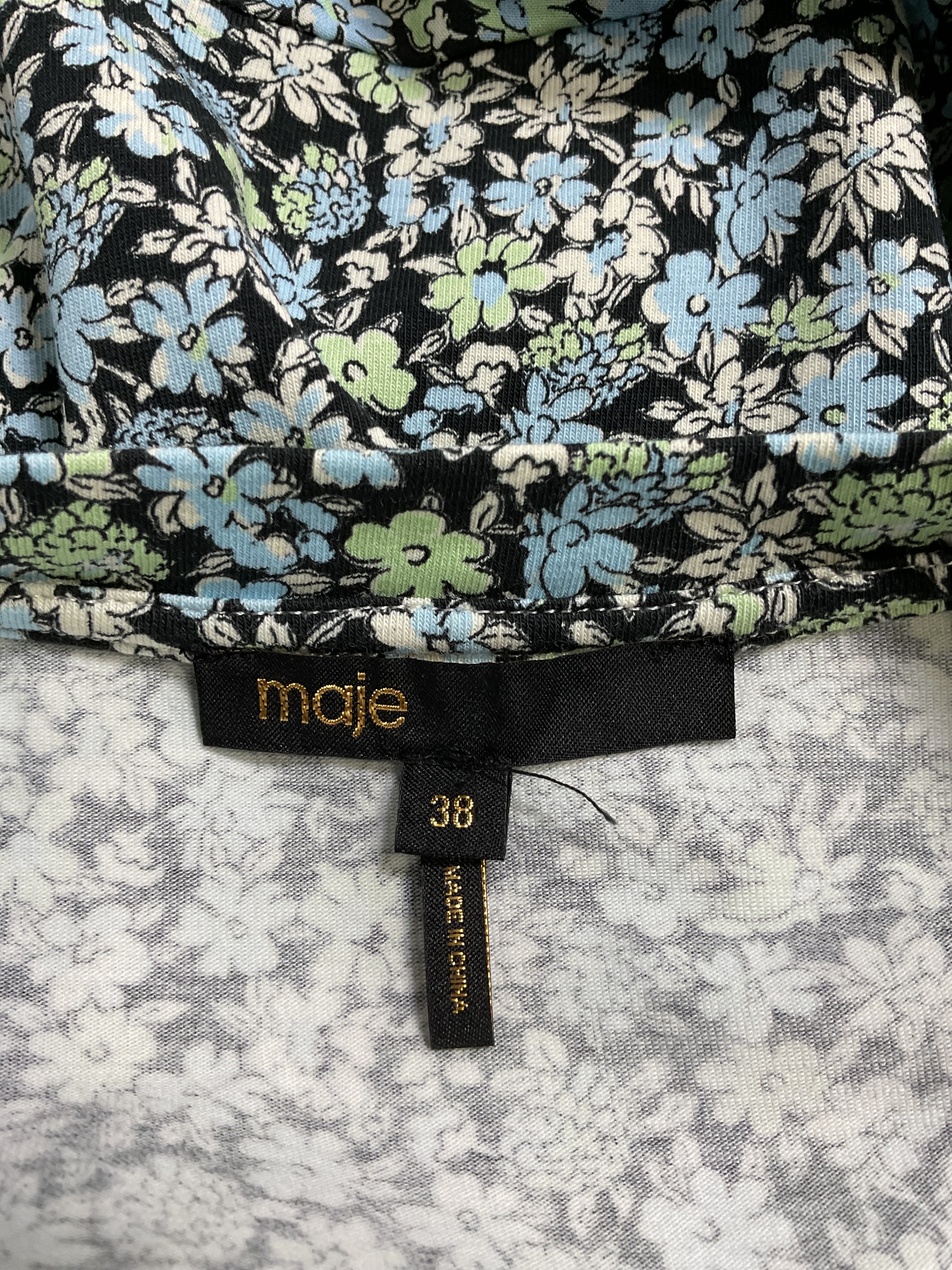 Floral Print Tie Waist Dress - Image 2
