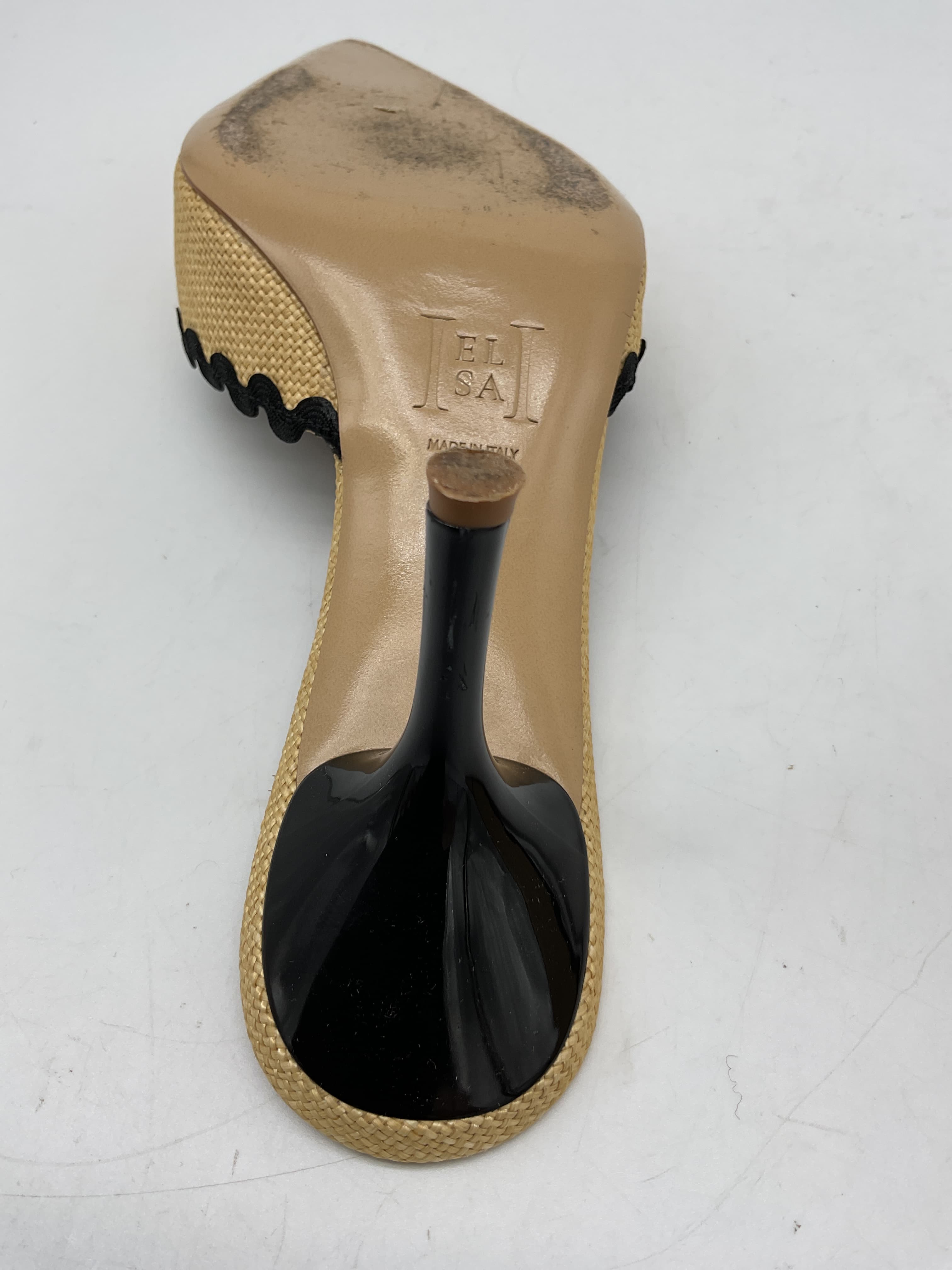 Pin Heel Mule In Muslin - Image 2