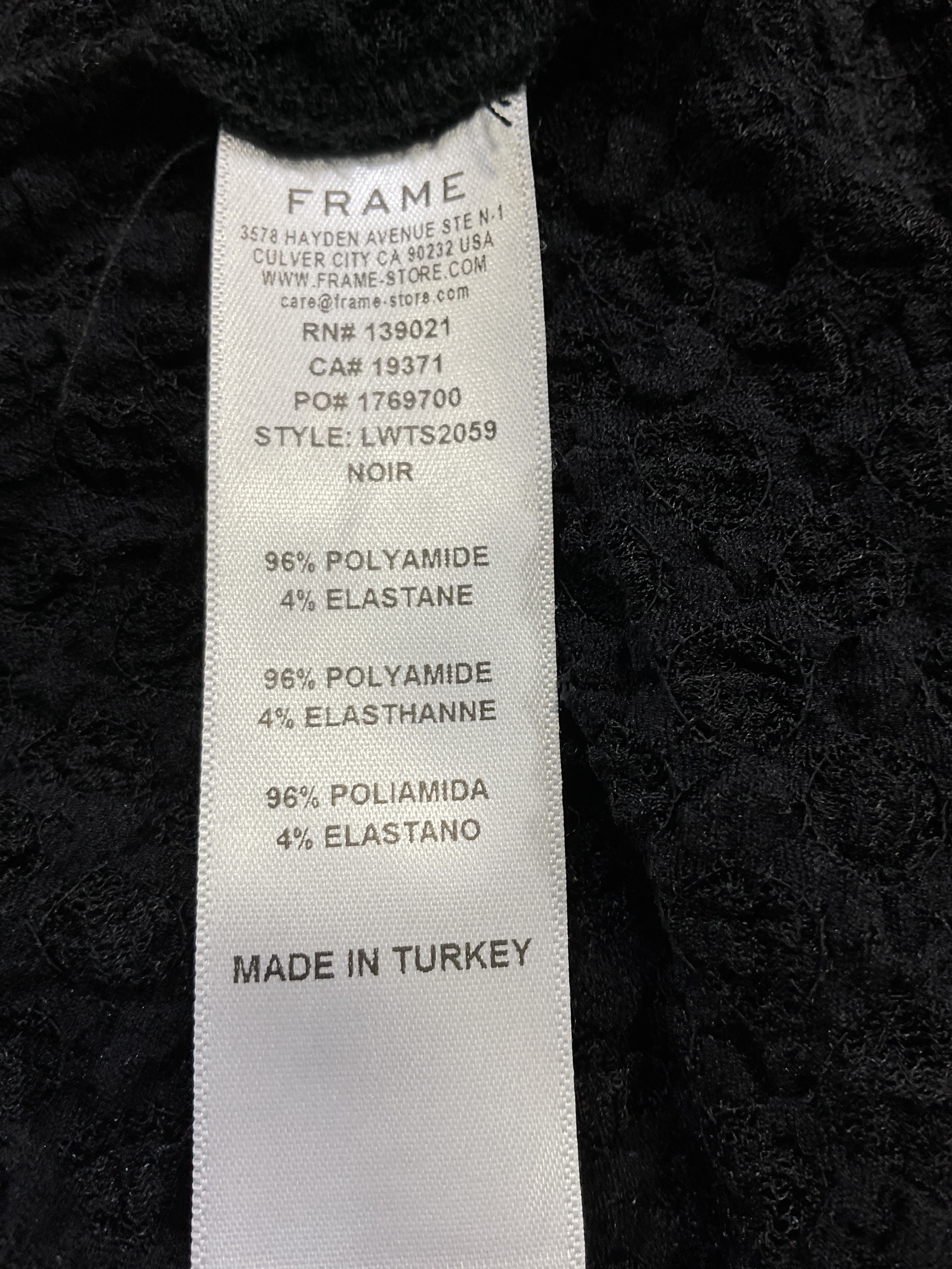 Mesh Lace Turtleneck Top - Image 2