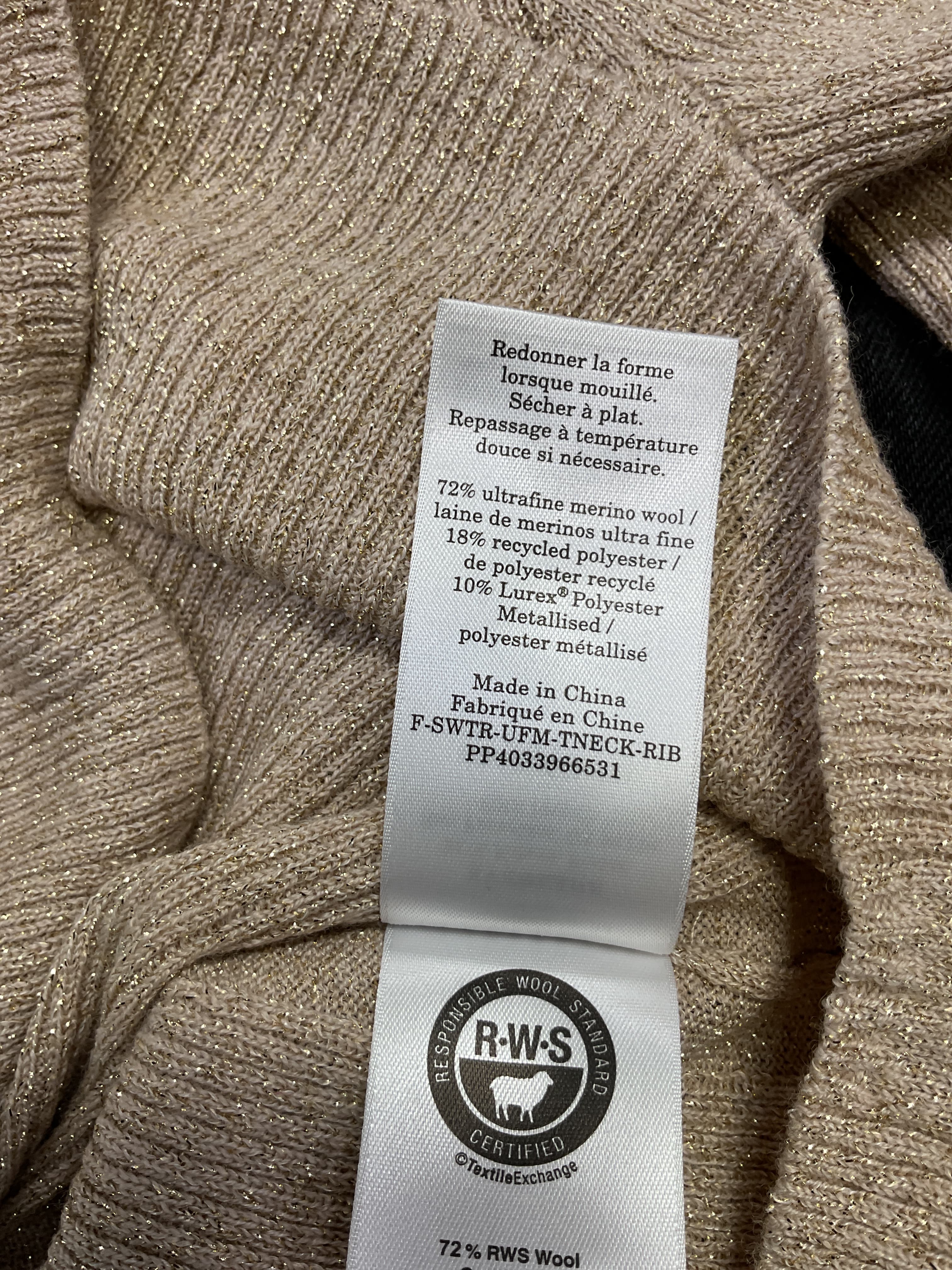 The Turtleneck In Lurex Merino - Image 4
