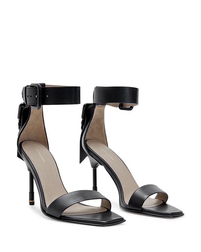 Women's Noir Ankle Strap High Heel Sandals - Image 1