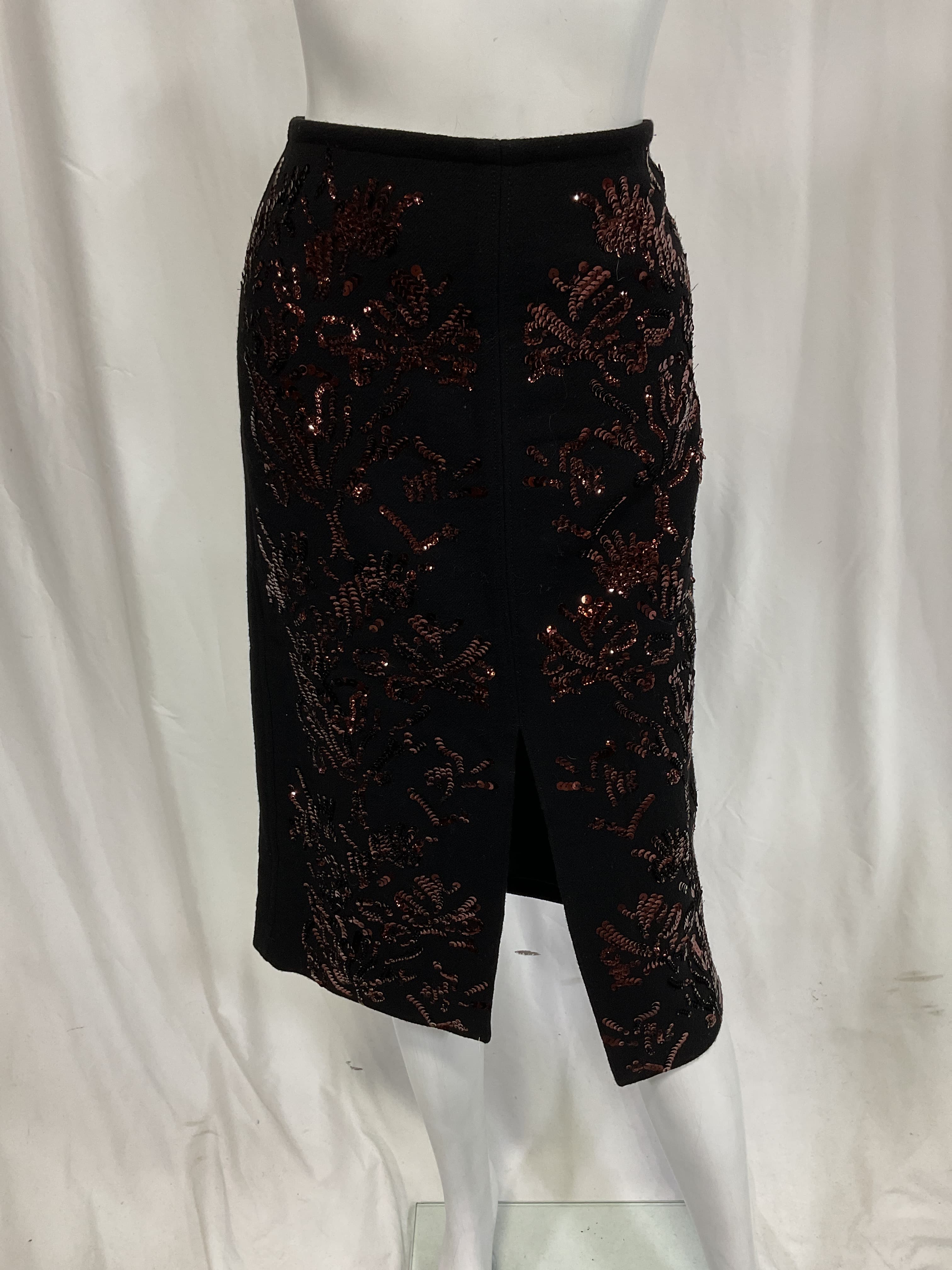 Collection Embellished Double Cloth Midi Pencil S - Image 4