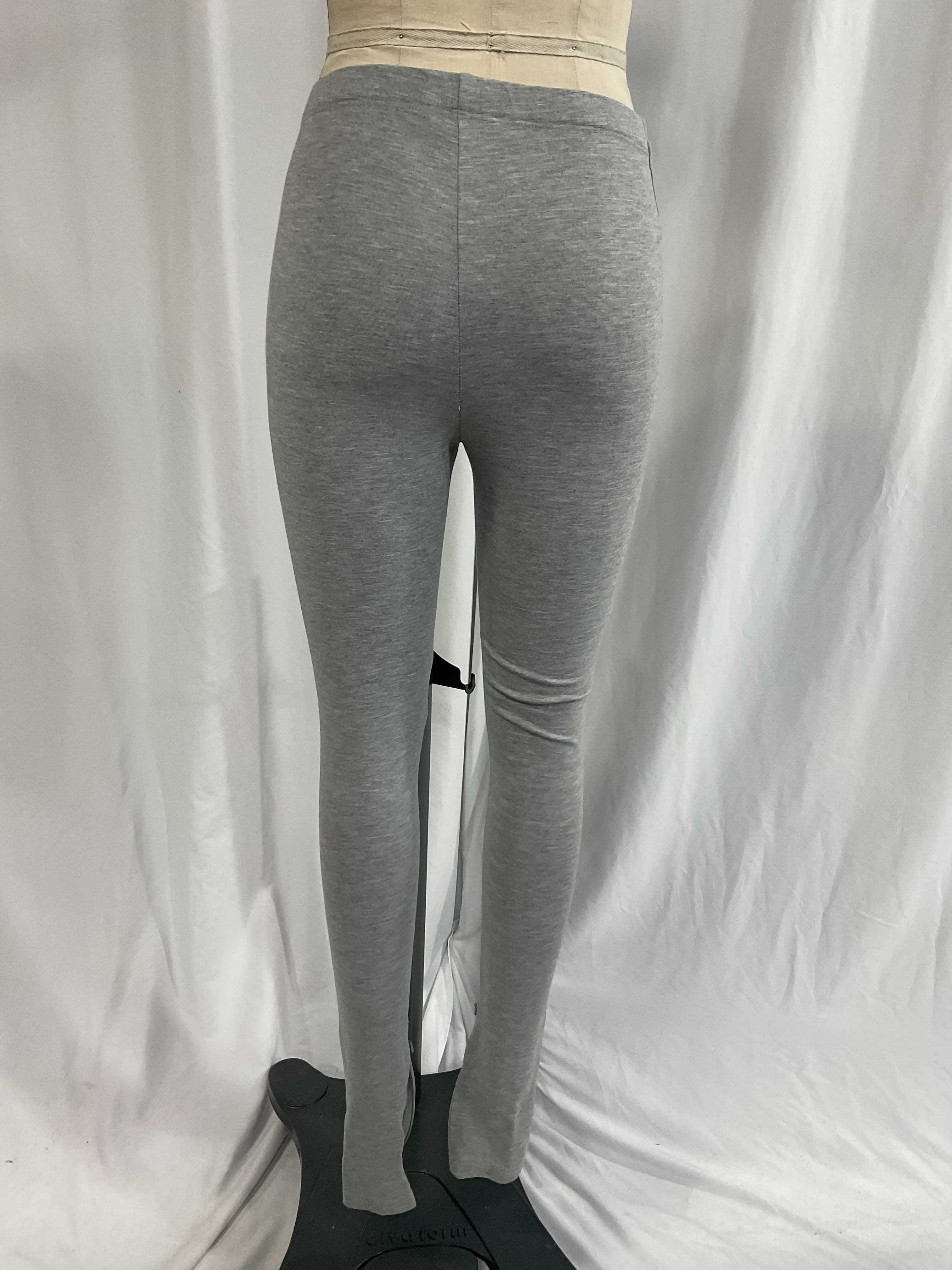 Wardrobe.nyc X Hailey Bieber Hb Legging In Grey Marl - Image 3
