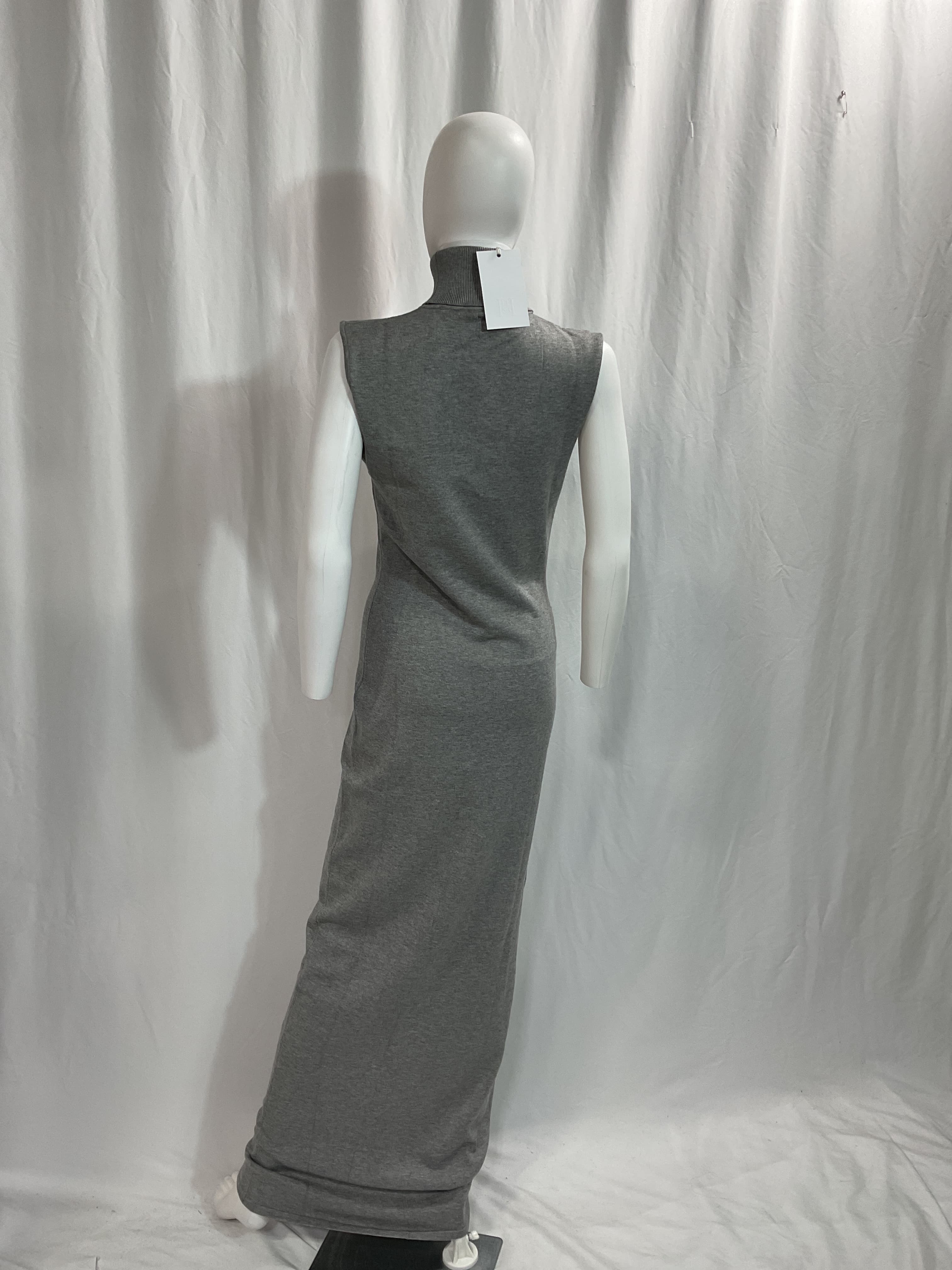 Aadi Knit Dress In Heather Grey - Image 3