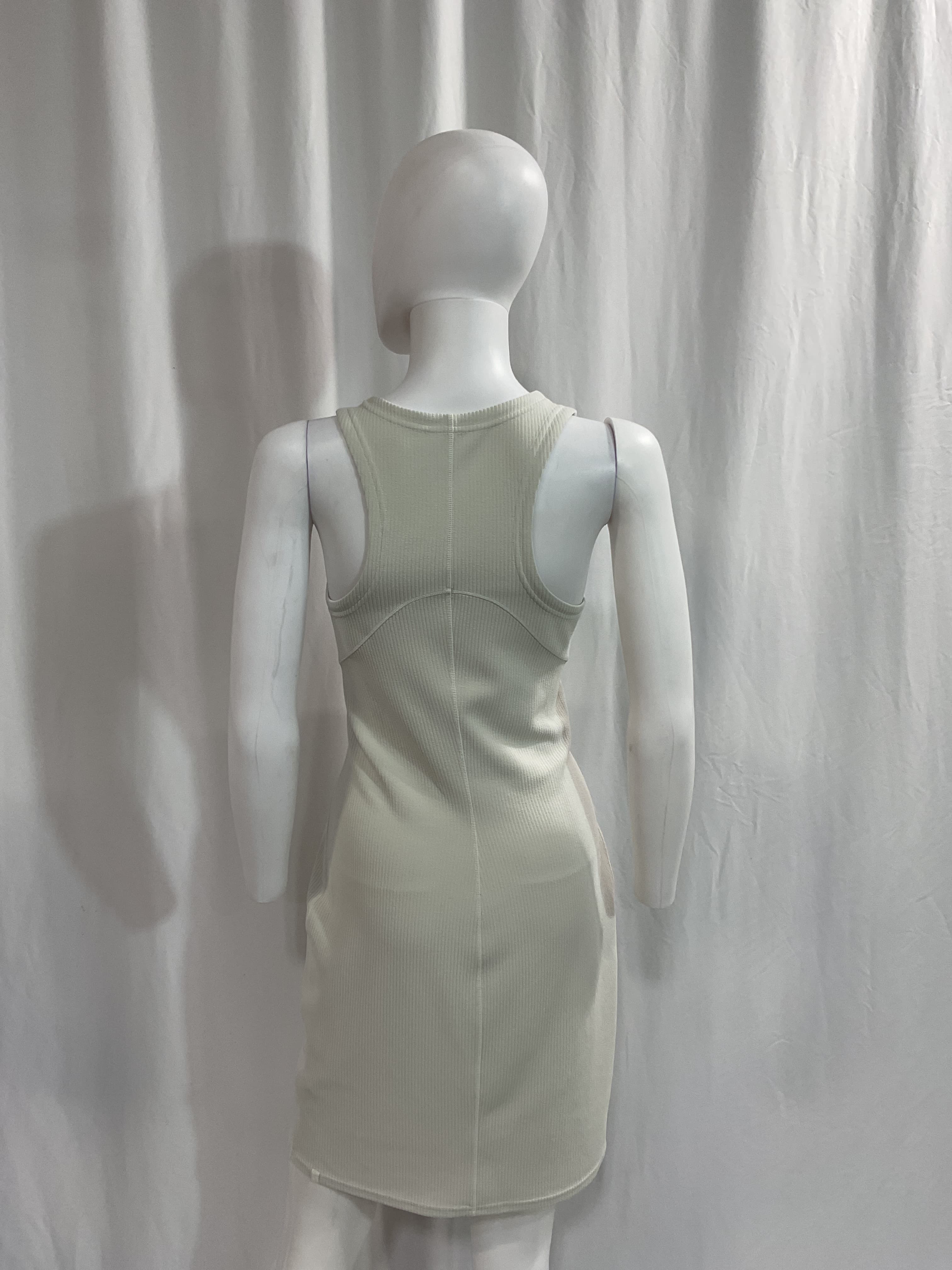 Tight-Fit Knit Tank Dress - Image 2