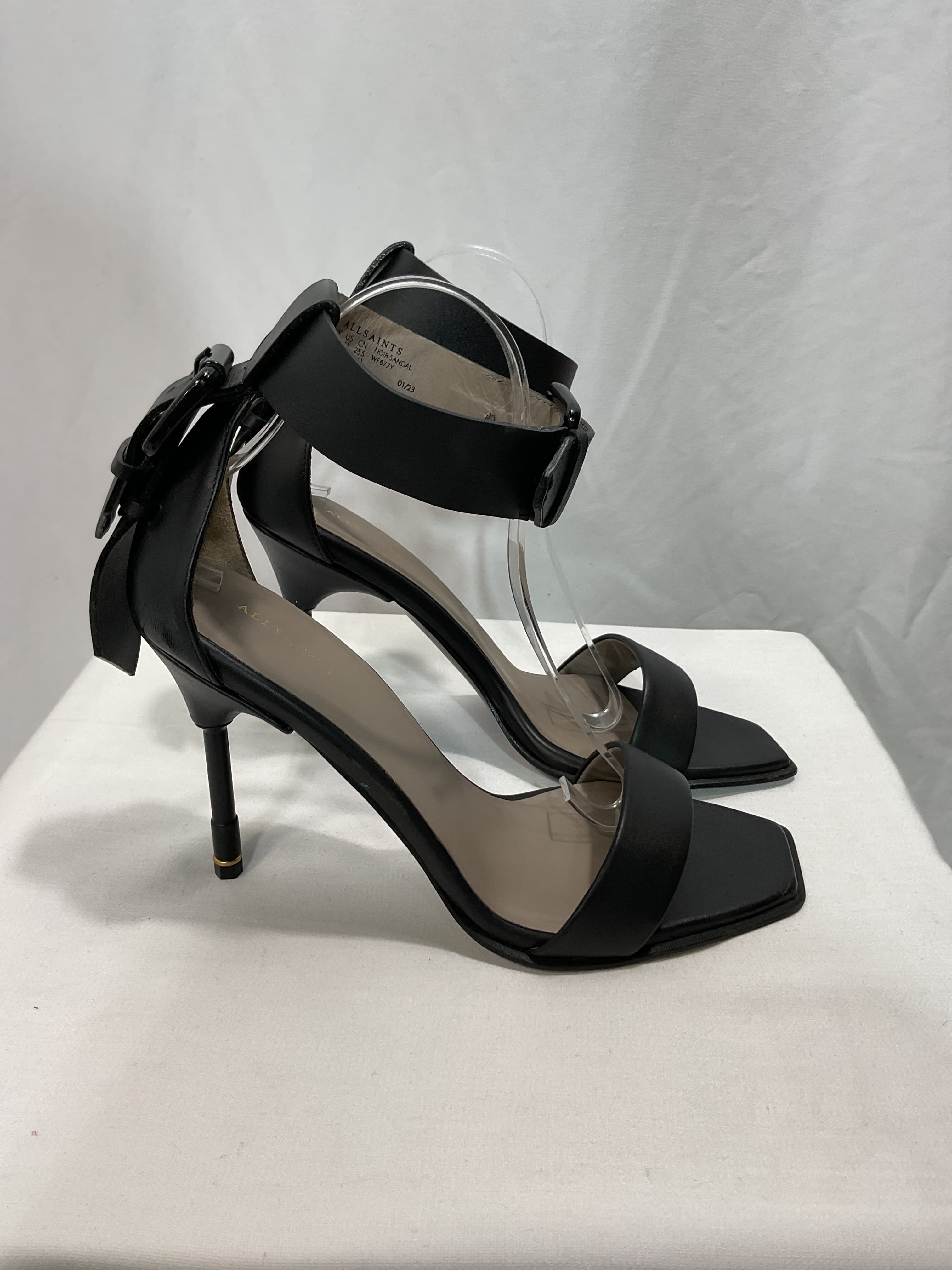 Women's Noir Ankle Strap High Heel Sandals - Image 3
