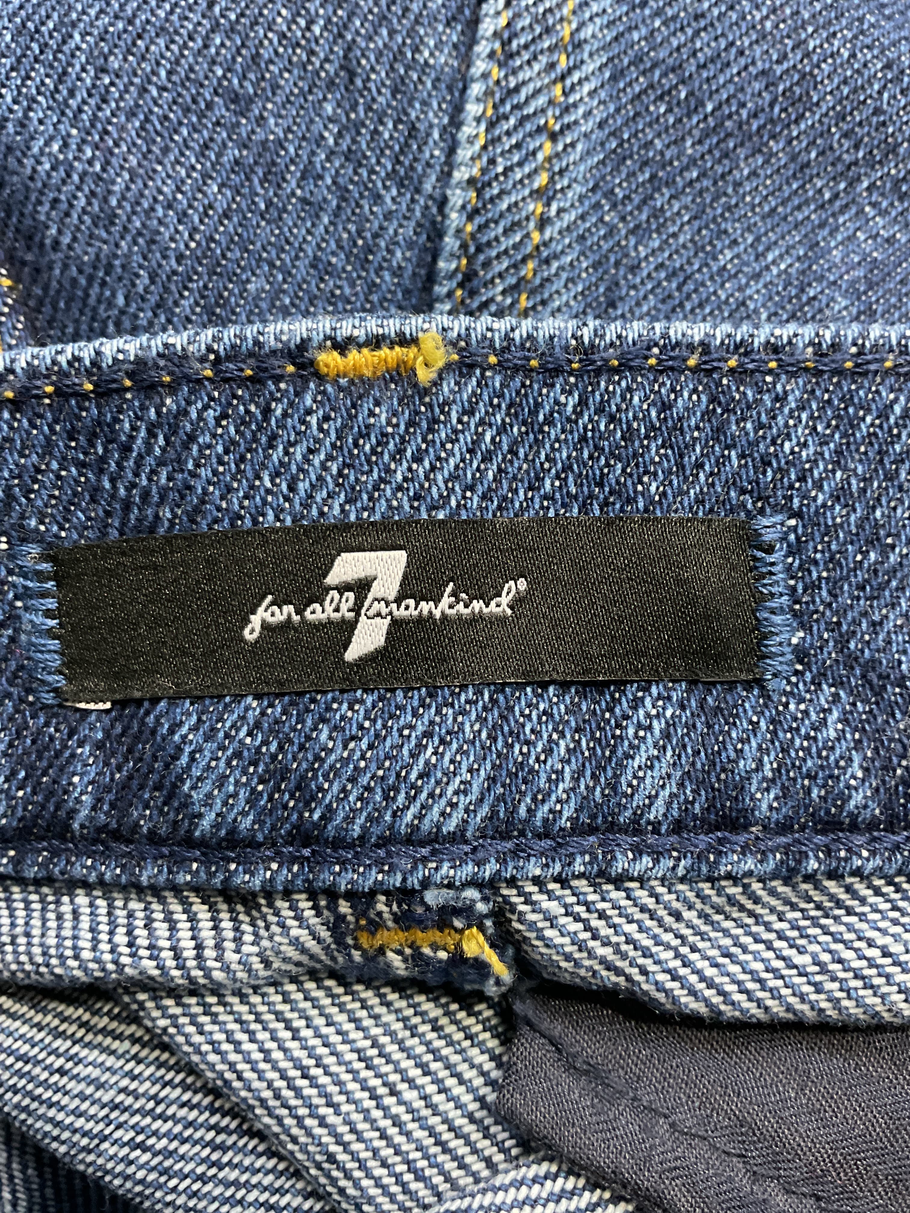 7 For All Mankind Denim Maxi Skirt - Image 4