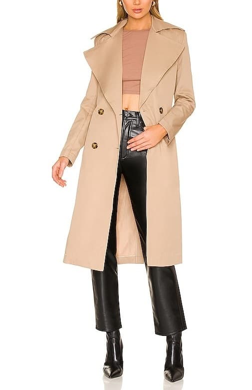 The Classic Trench In Tan - Image 1