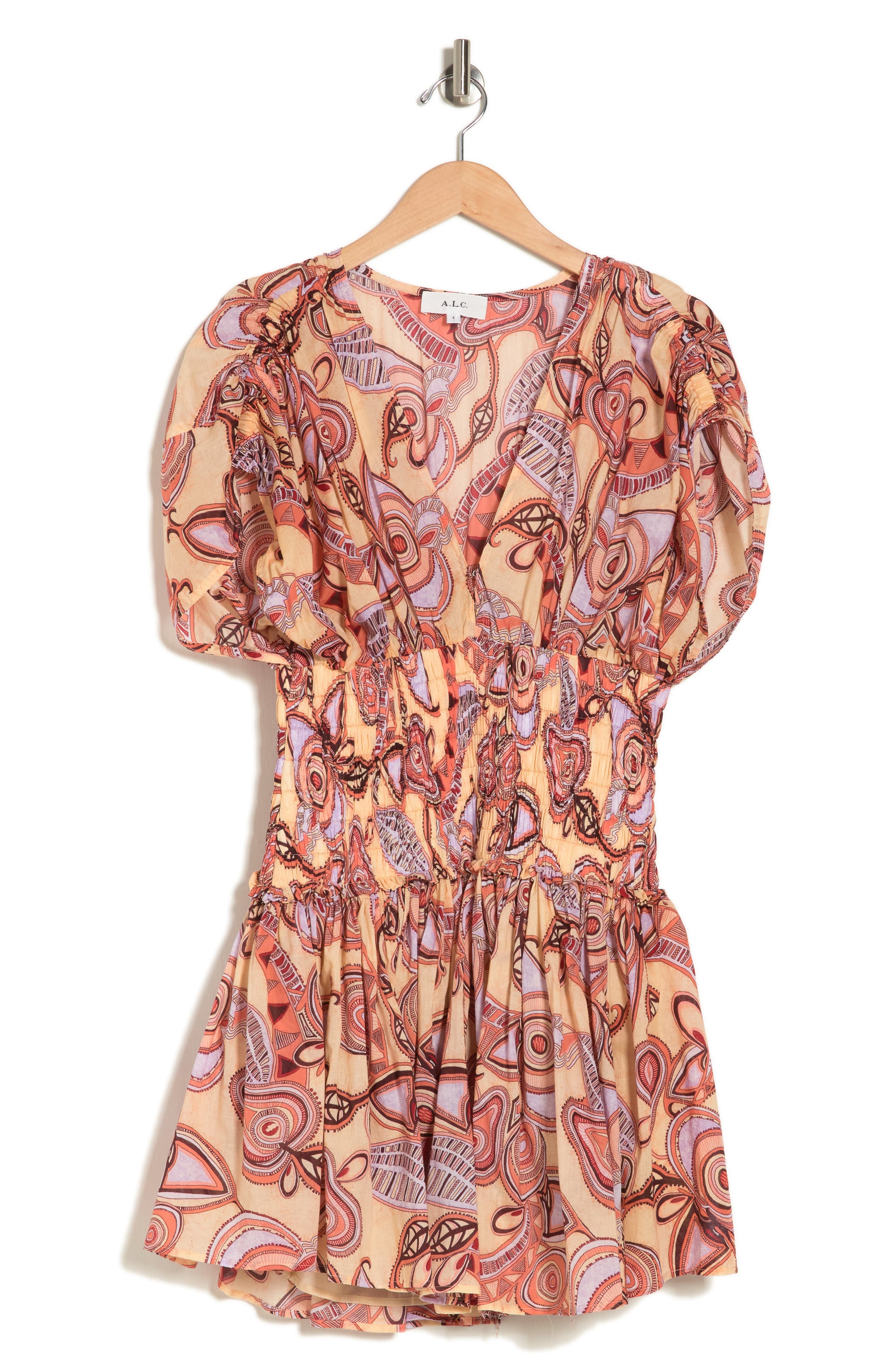 Luna Print Cotton Dress - Image 1